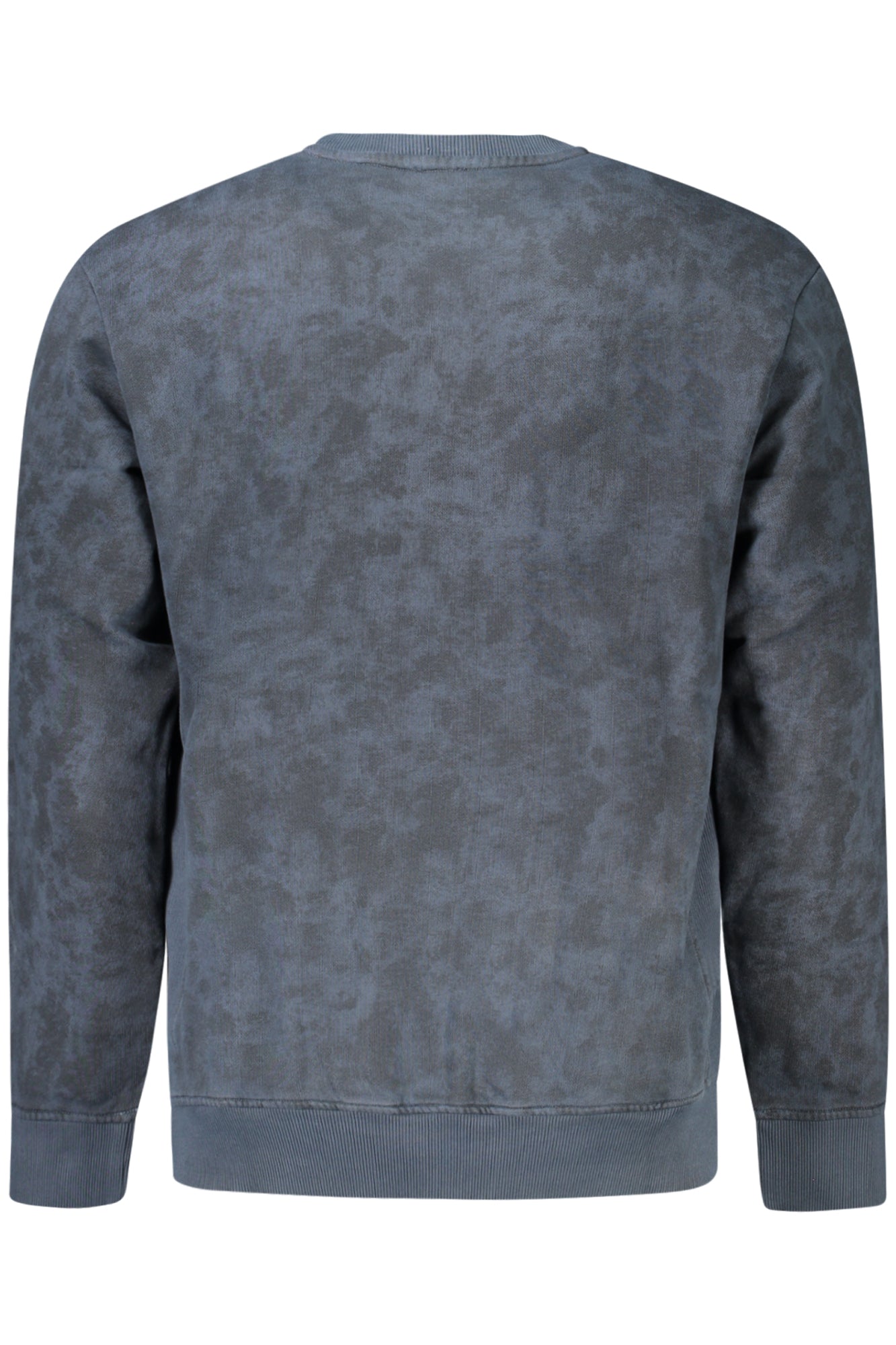 50519168WECAMOOVER_BL464 – Elegantes Herren-Sweatshirt in Blau mit Stickerei und Kontrastdetails – Größe: S, M, L, XL, 2XL – Farbe: Blu
