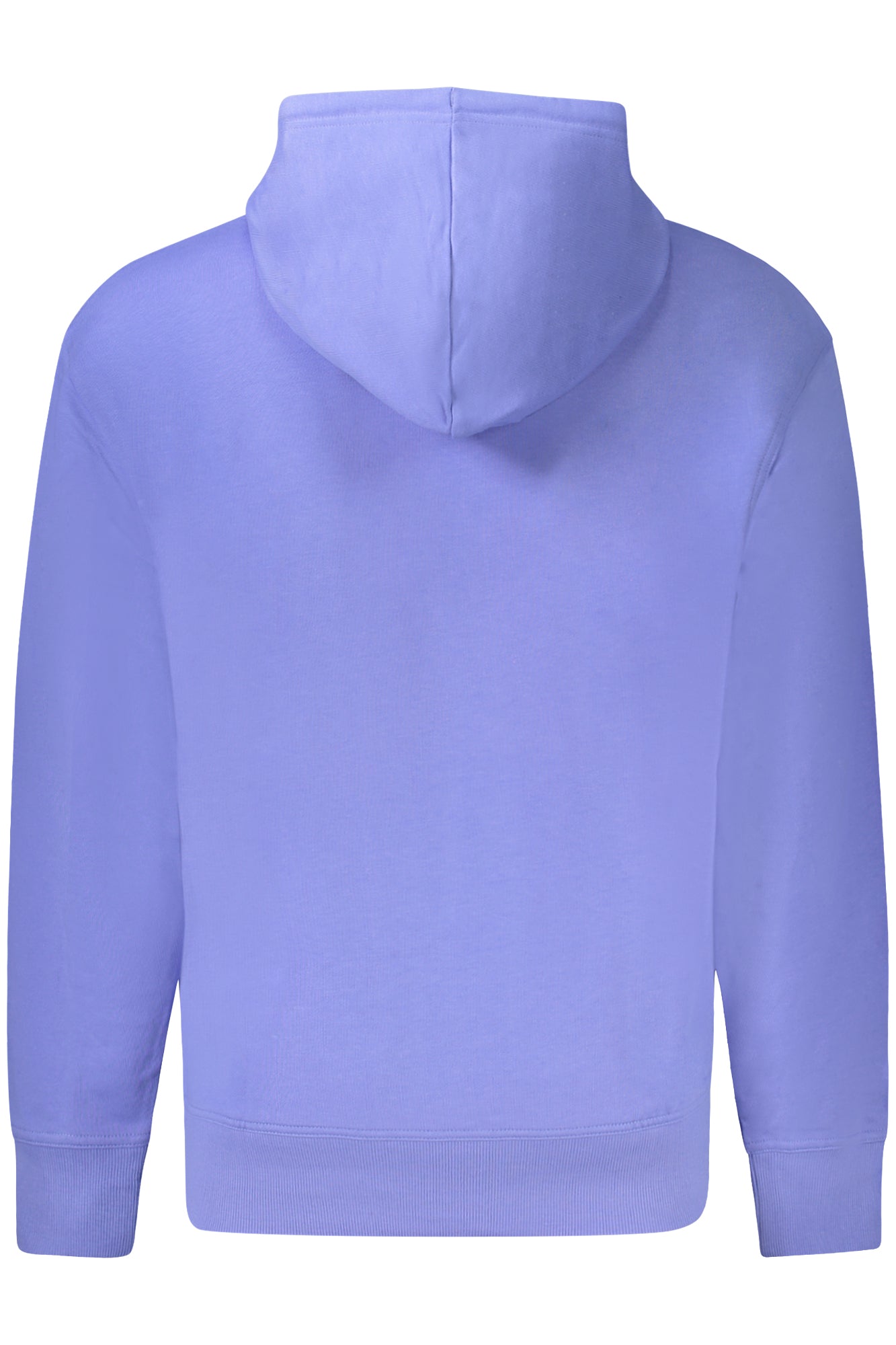 50487134WEBASICHOOD_BL525 – Herren Sweatshirt Blau - Bio-Baumwolle Kapuzenpullover mit Motiv – Größe: S, M, L, XL, 2XL – Farbe: Blu