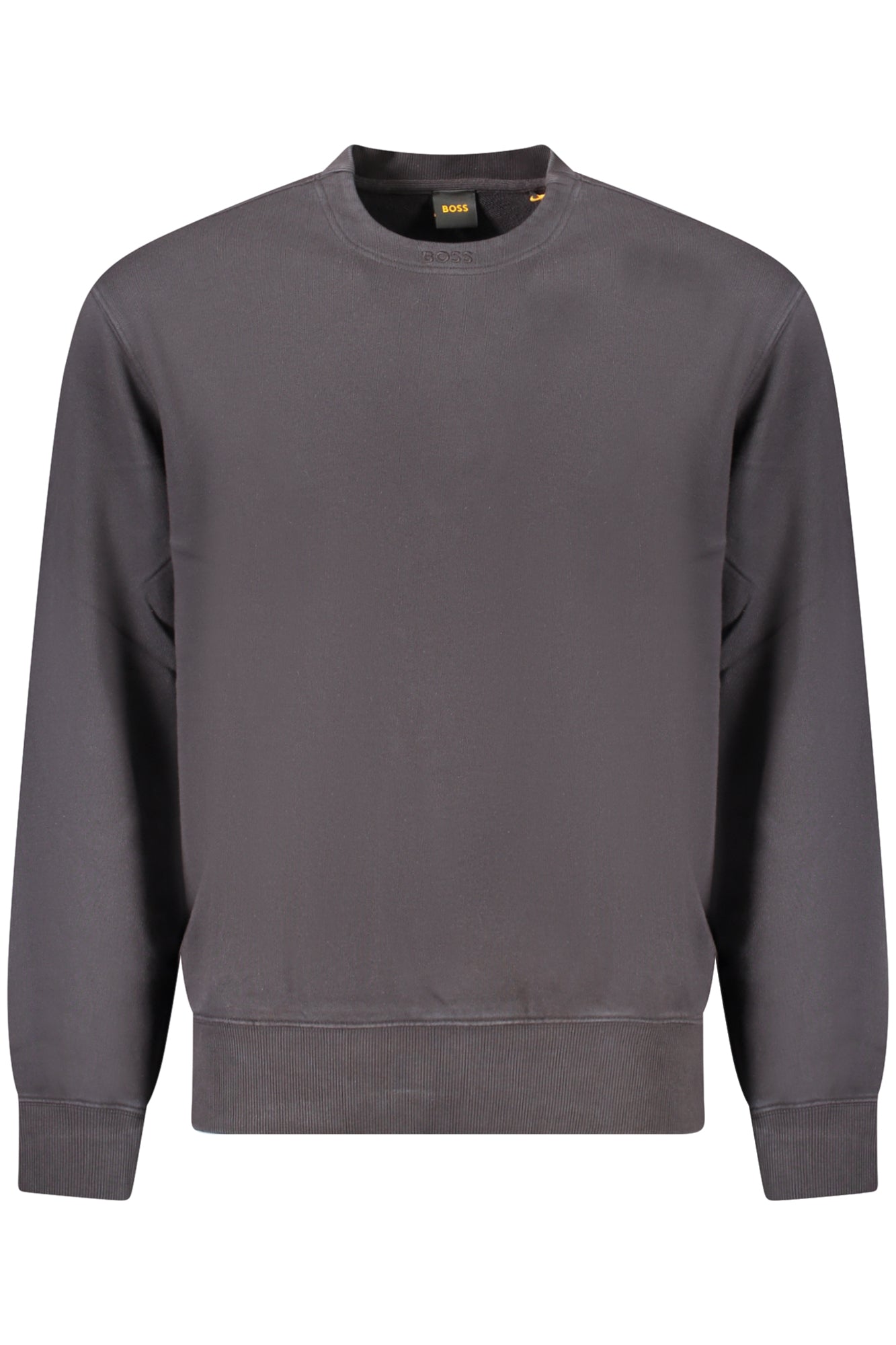 50519718WEDYE_NE001 – Elegantes Herren-Sweatshirt: Schwarz, Rundhals, Bio-Baumwolle – Größe: S, M, L, XL, 2XL – Farbe: Nero