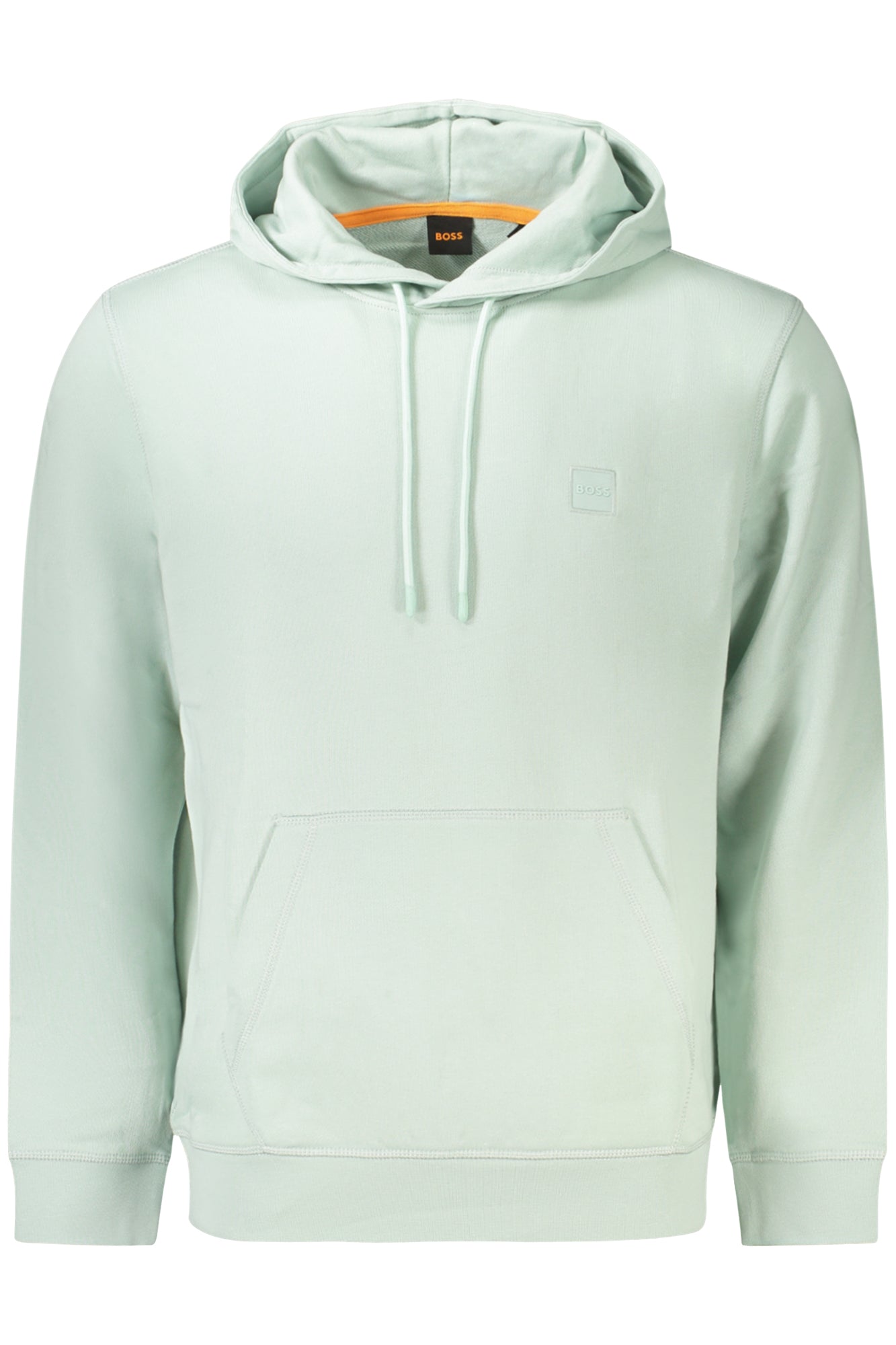 50509314WETALK_VE446 – Stylisches Herren Kapuzen-Sweatshirt in Grün mit Bauchtasche – Größe: M, L – Farbe: Verde