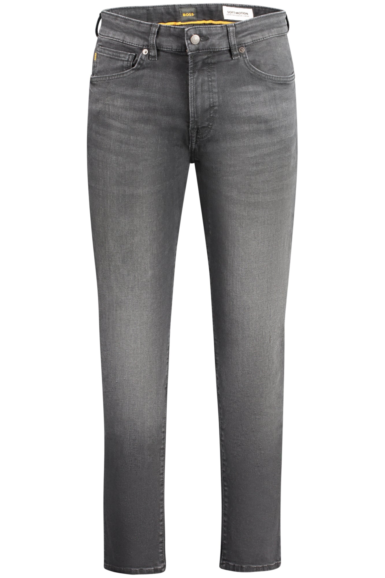 50528351REMAINEBO_NE005 – Schwarze Herren-Jeans: Used-Look, Reguläre Passform, Soft Motion – Größe: 35L32, 30L32, 32L32, 33L32, 34L32, 36L32, 38L32 – Farbe: Nero