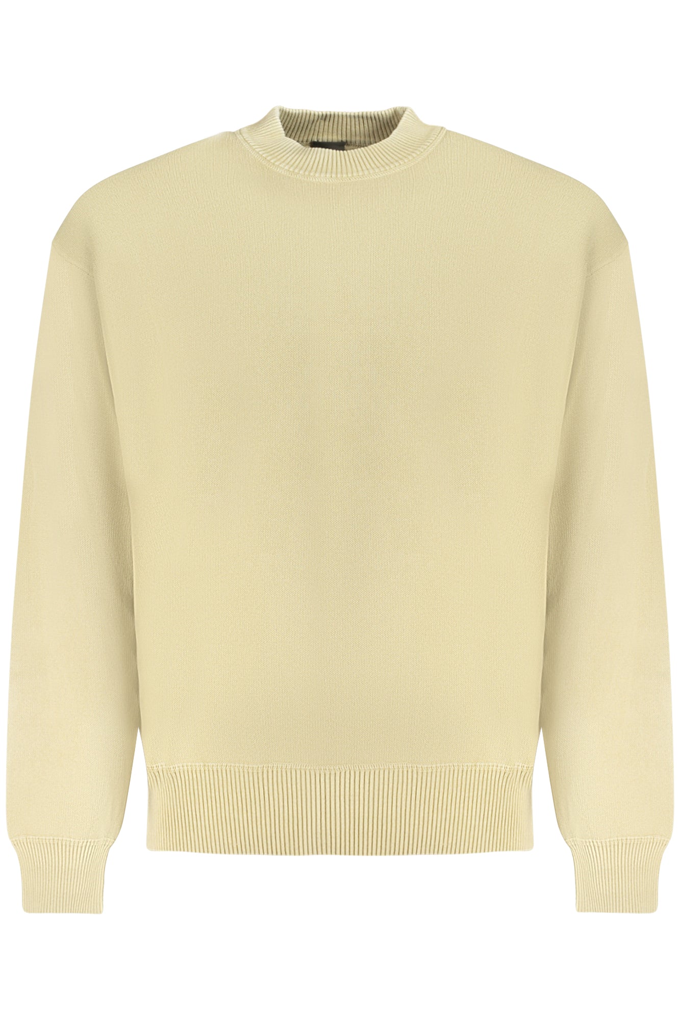 50531503AKAPULK_BE271 – Herren Pullover Beige – Langarm, Rundhals, Nachhaltige Baumwolle – Größe: S, M, L, XL, 2XL, 3XL – Farbe: Beige