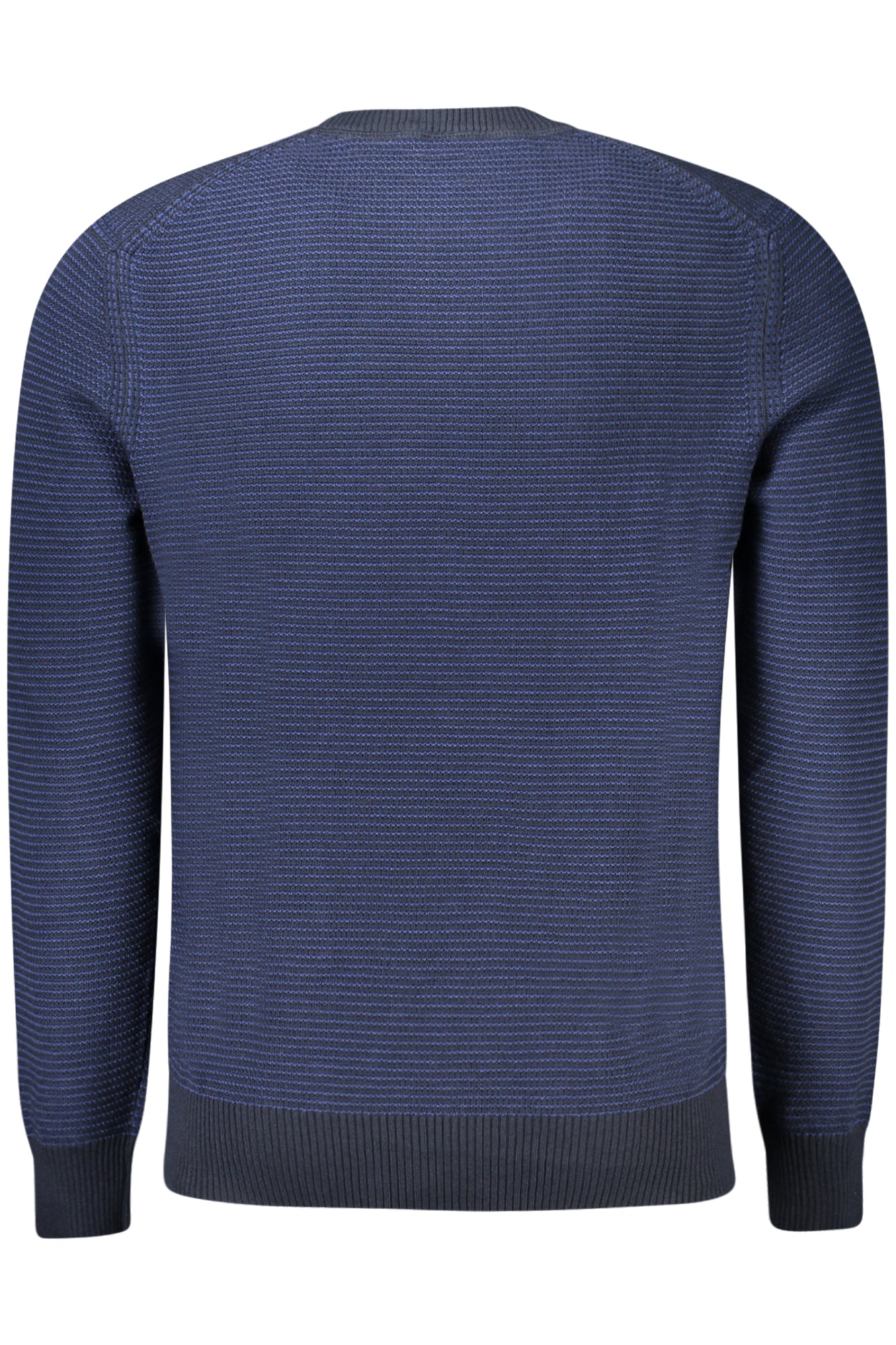 50523575AMERCURY_BL404 – Herrenpullover Blau: Langarmshirt mit Rundhals und Kontrastdetails – Größe: S, M, L, XL, 2XL, 3XL – Farbe: Blu
