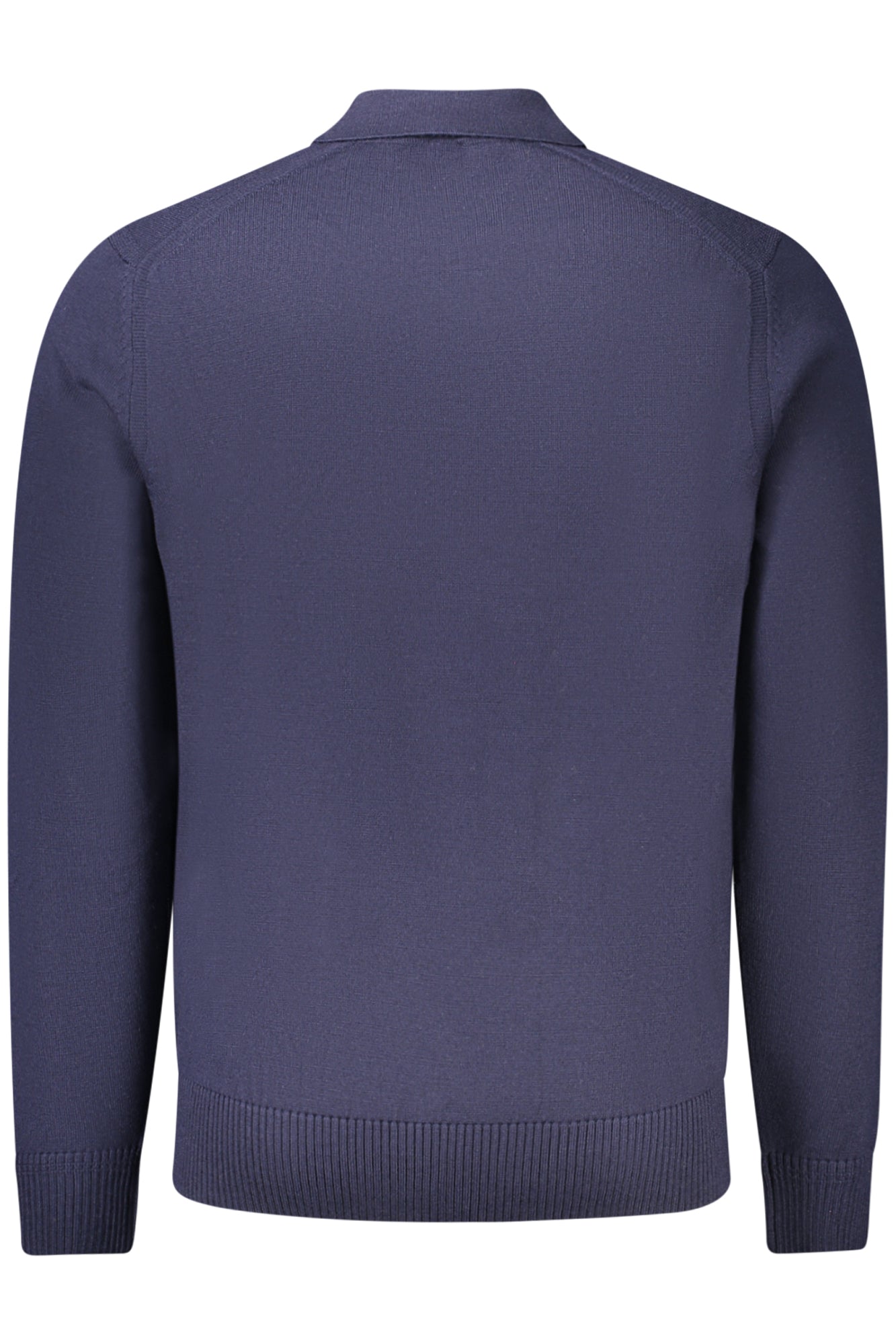 50519958AVAC_BL404 – Eleganter Herrenpullover in Blau mit Knöpfen und Stickerei-Details – Größe: M, L, XL – Farbe: Blu