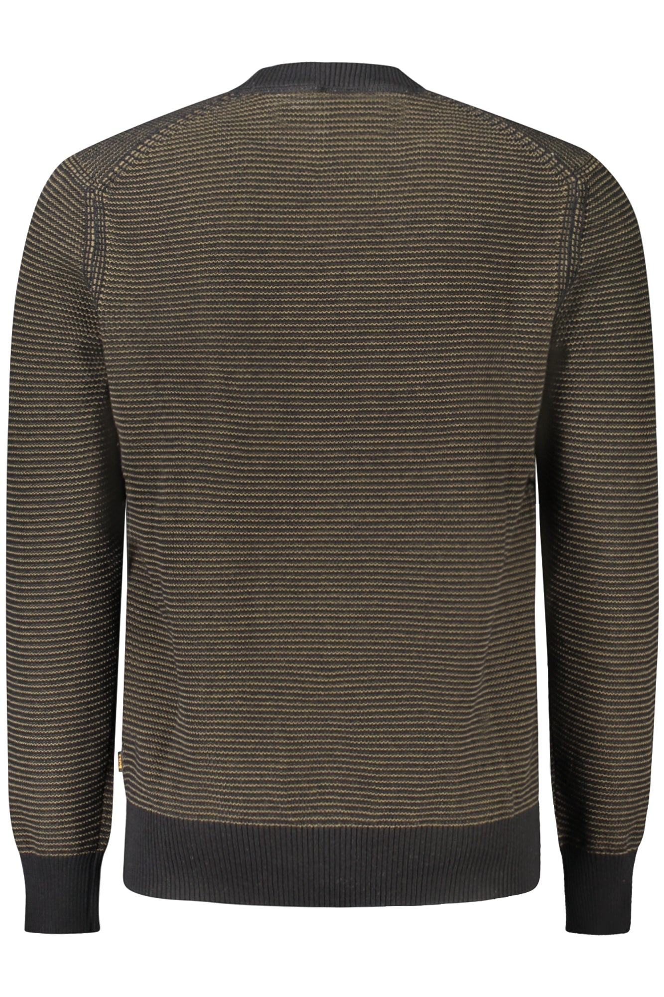 50523575AMERCURY_NE001 – Eleganter Herrenpullover in Schwarz mit Kontrastdetails und Rundhals – Größe: S, M, L, XL, 2XL, 3XL – Farbe: Nero
