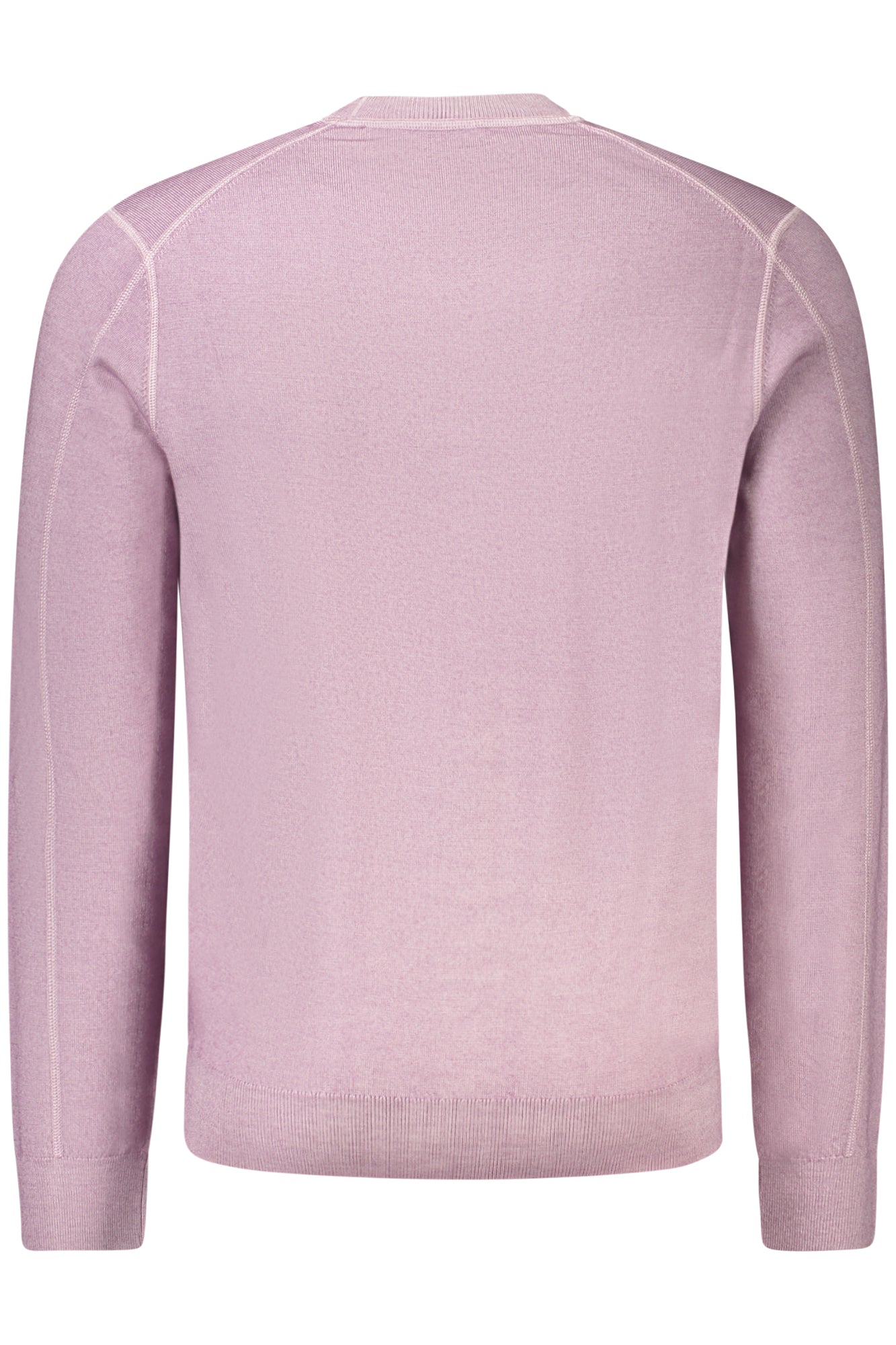 50527334ASTEFANO_VI555 – Eleganter Herrenpullover in Lila mit Rundhals und feiner Stickerei – Größe: S, M, L, XL, 2XL – Farbe: Viola