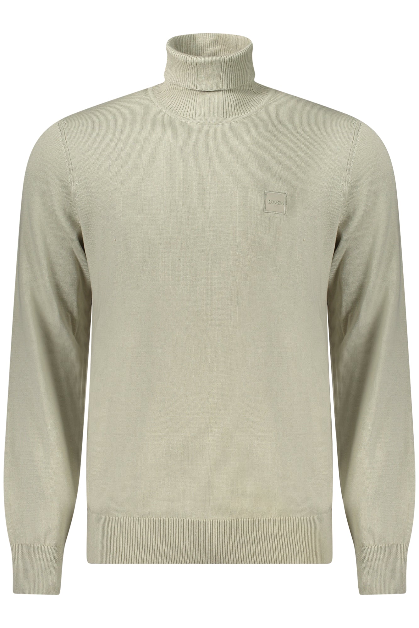 50527573AKIRO_BE271 – Beiger Herren-Rollkragenpullover – Eleganz mit Stickerei & Applikation – Größe: S, M, L, XL, 2XL – Farbe: Beige