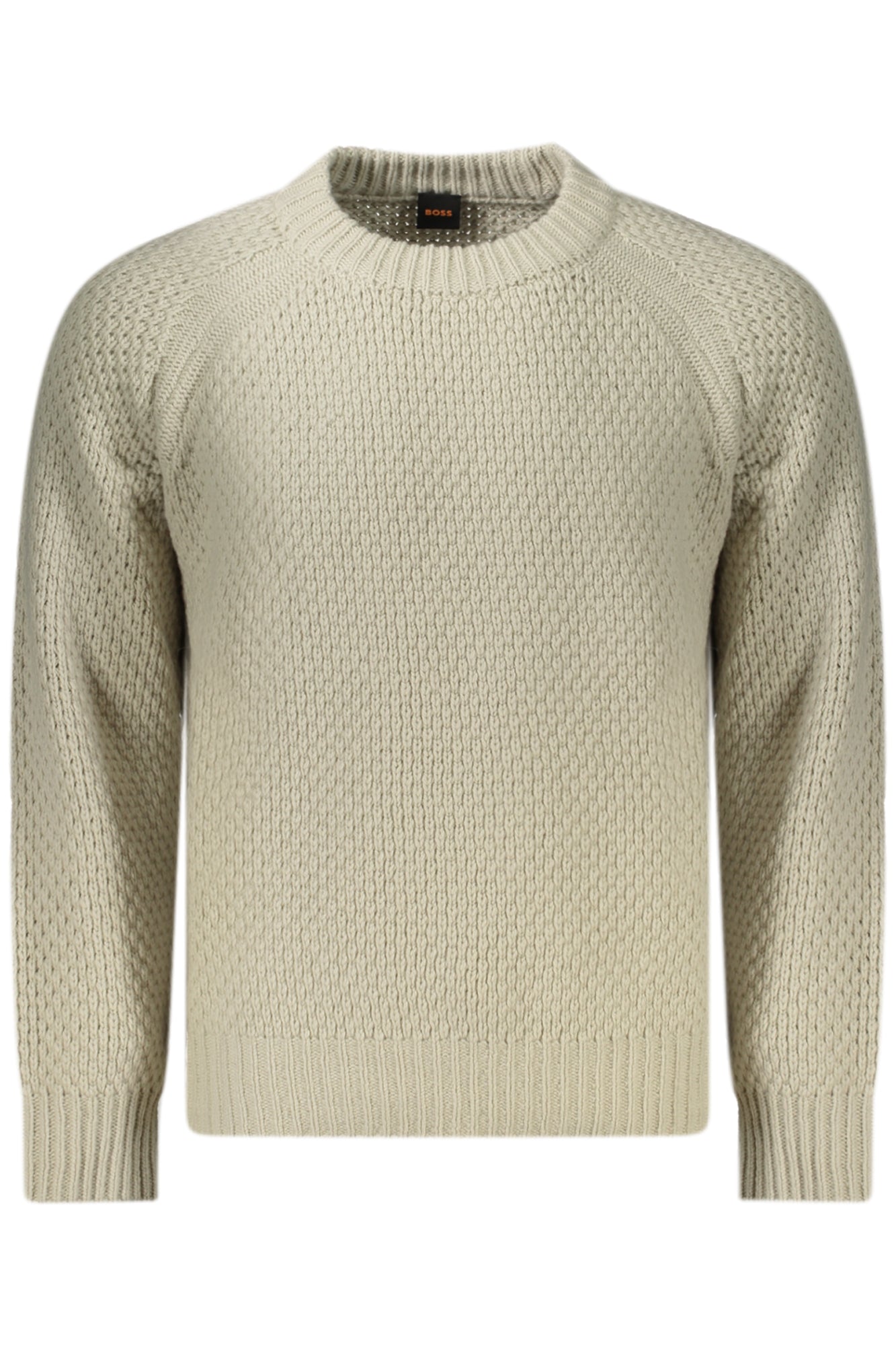 50523565ARMSTRONG_BE271 – Eleganter Herrenpullover Beige mit Rundhalsausschnitt und Kontrastdetails – Größe: M, L, XL – Farbe: Beige