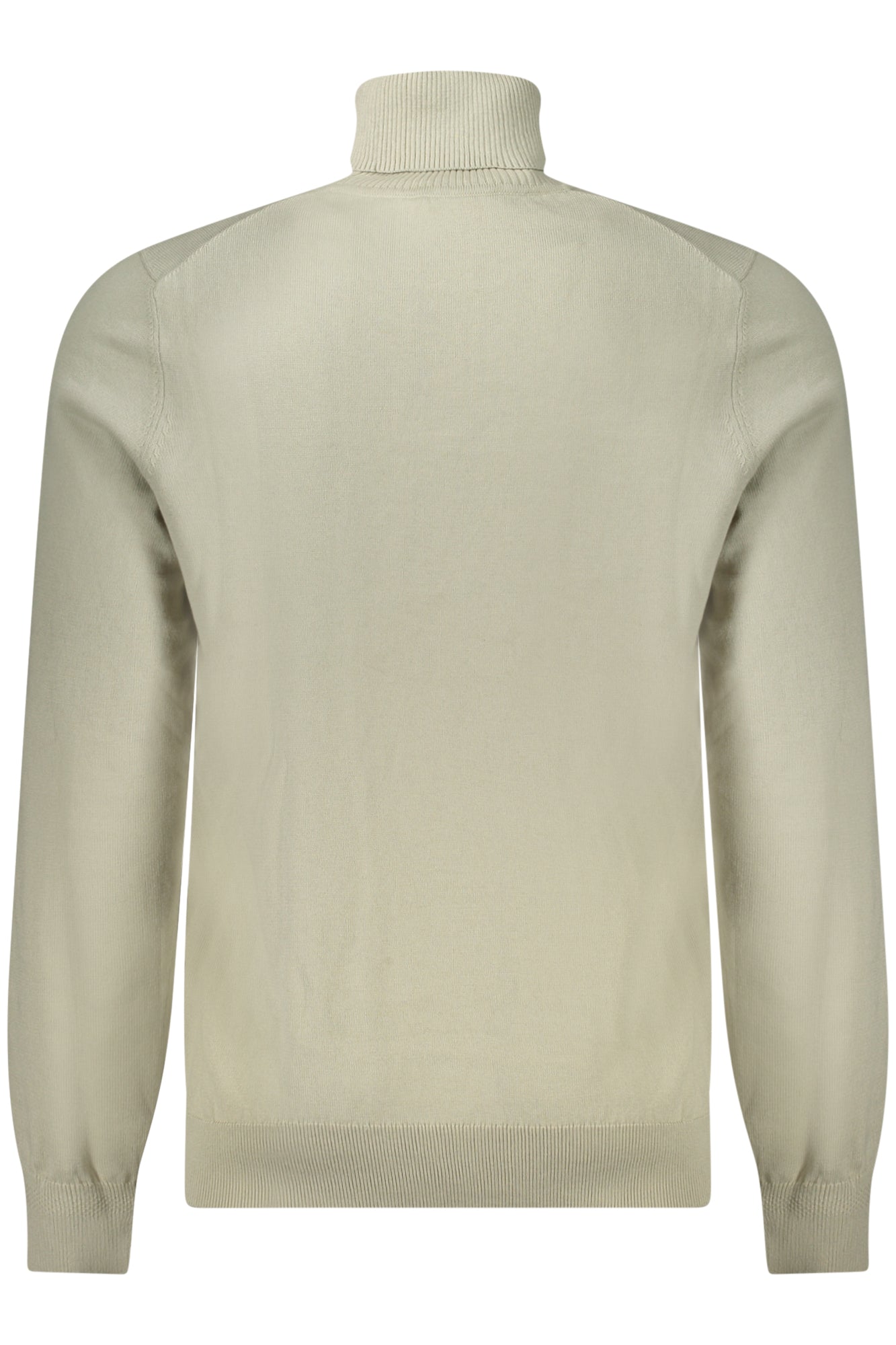 50527573AKIRO_BE271 – Beiger Herren-Rollkragenpullover – Eleganz mit Stickerei & Applikation – Größe: S, M, L, XL, 2XL – Farbe: Beige
