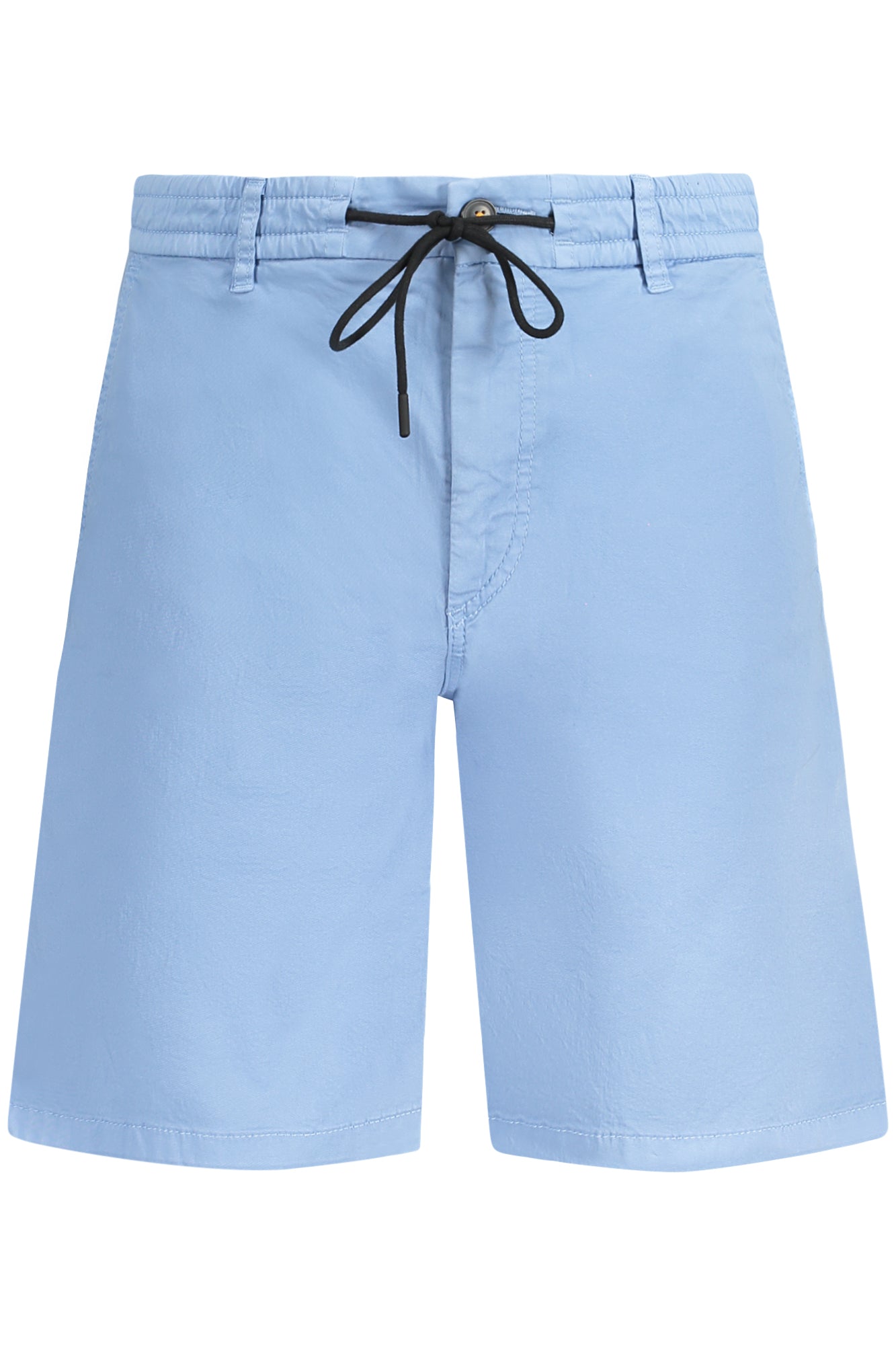 50509481CHINOTAPERED_AZ455 – Kurze Herren Chino Blau – Kordelzug, Konische Passform, 5 Taschen – Größe: 30, 31, 32, 33, 34, 35, 36, 38, 40 – Farbe: Azzurro