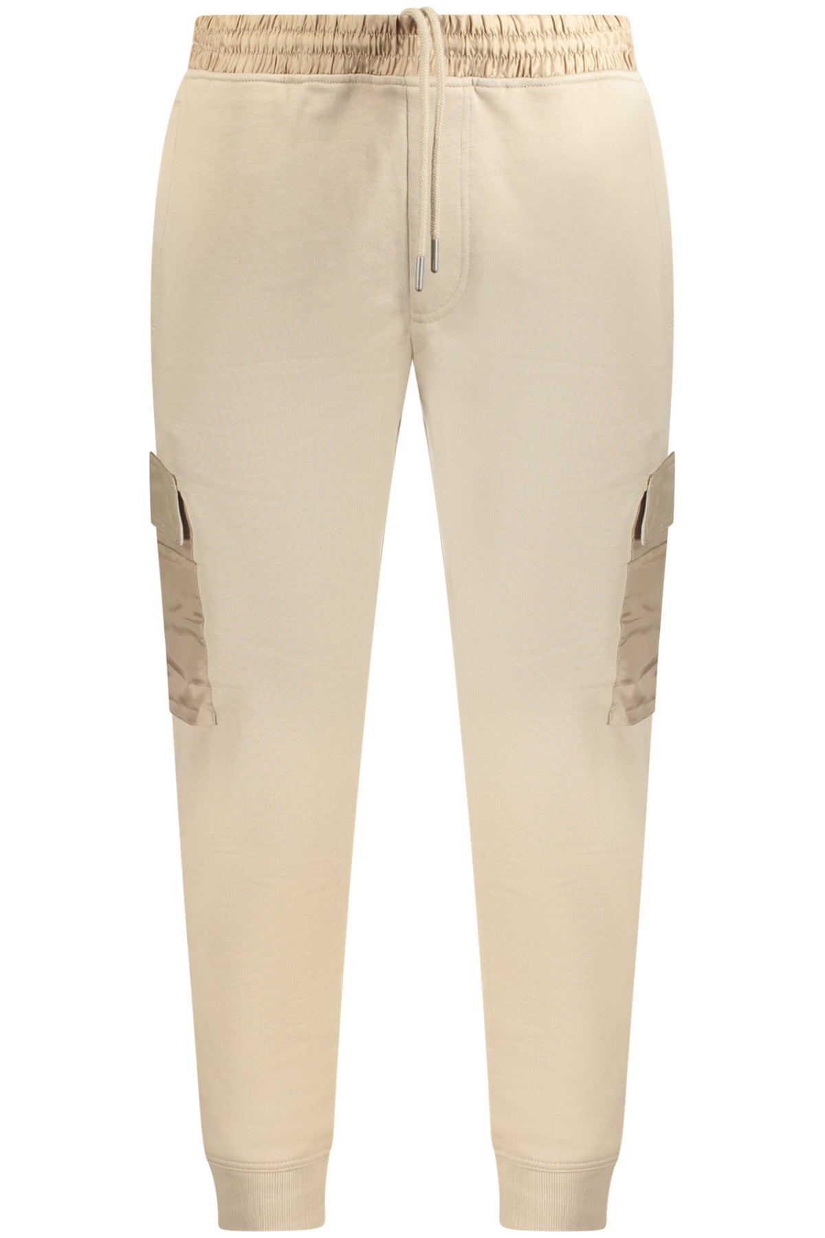 50522459SEPOCKETCARGO_BE246 – Bequeme Herren-Sporthose Beige mit Elastikbund & Kordelzug – Größe: M, L, XL, 2XL – Farbe: Beige