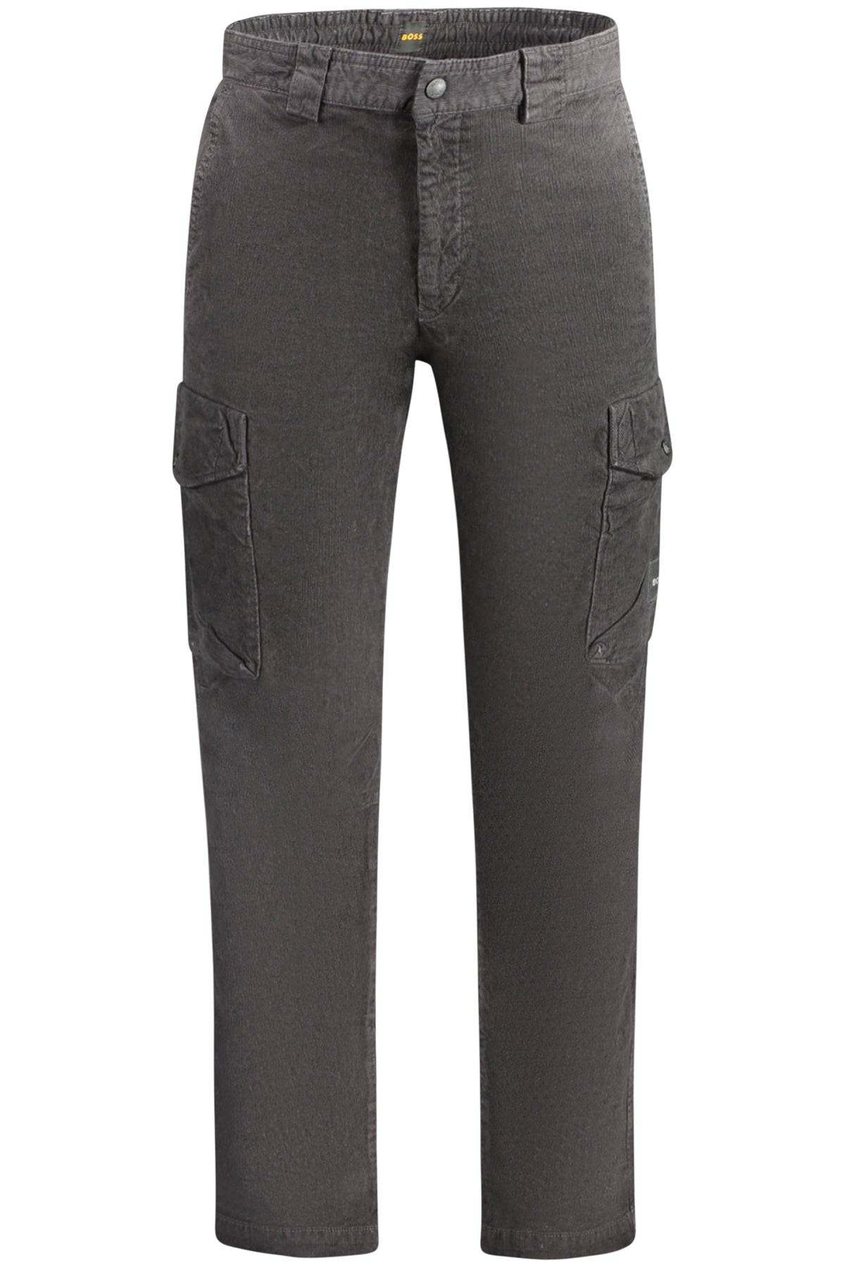 50523137SISTACARGO4_NE001 – Schwarze Herren Straight Fit Hose mit Kordelzug und Seitentaschen – Größe: 30L32, 31L32, 32L32, 33L32, 34L32, 36L32, 38L32 – Farbe: Nero