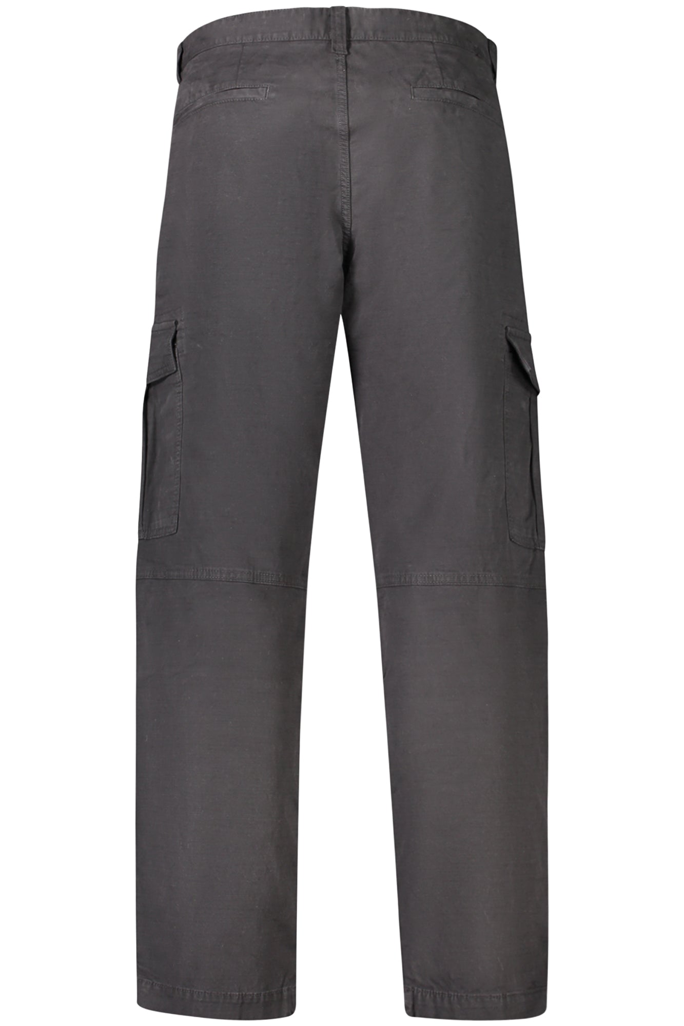 50508245SISLA5CARGO_NE001 – Schwarze Regular-Fit Herrenhose mit Taschen und Logo-Akzenten – Größe: 52, 54, 56, 50 – Farbe: Nero