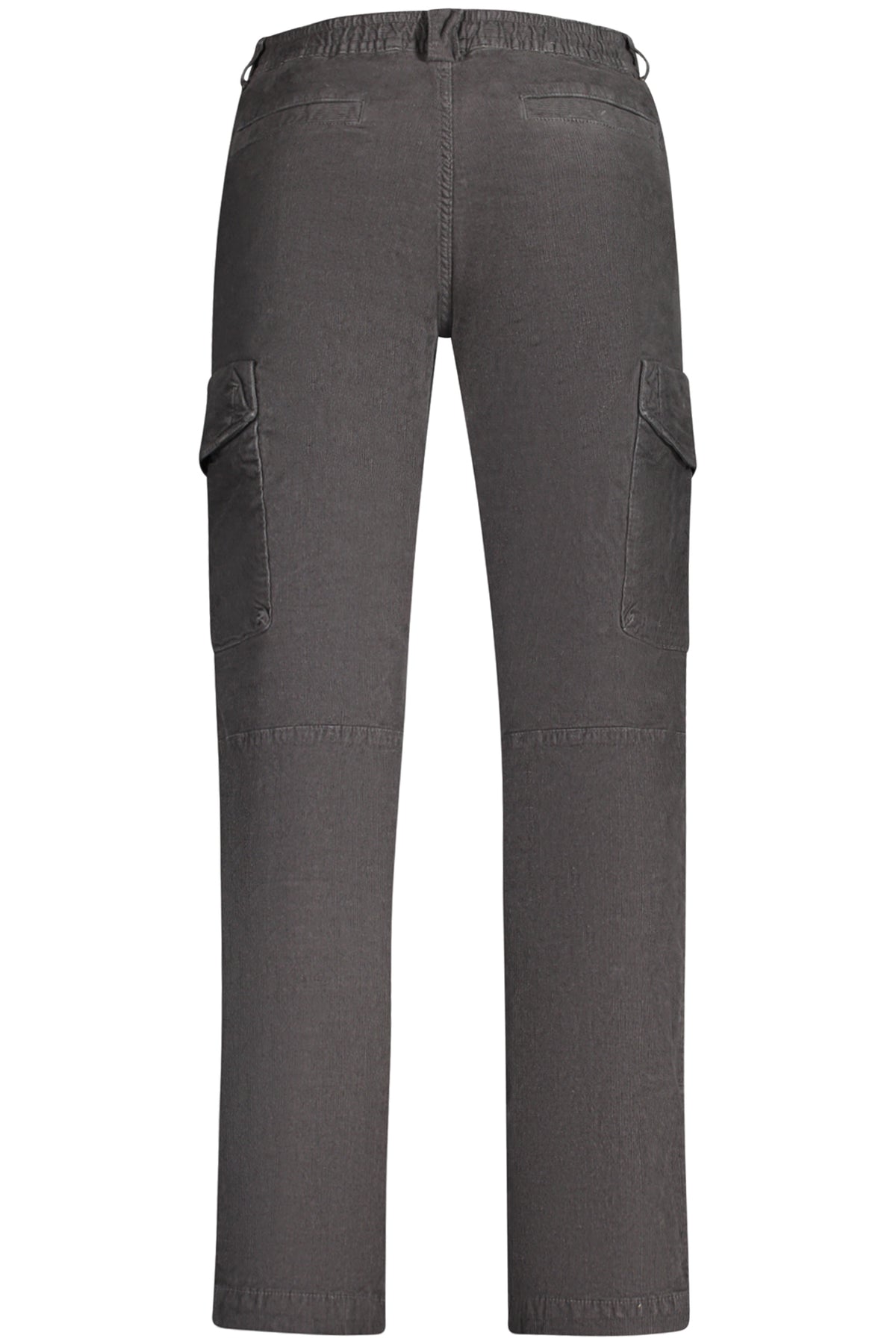 50523137SISTACARGO4_NE001 – Schwarze Herren Straight Fit Hose mit Kordelzug und Seitentaschen – Größe: 30L32, 31L32, 32L32, 33L32, 34L32, 36L32, 38L32 – Farbe: Nero