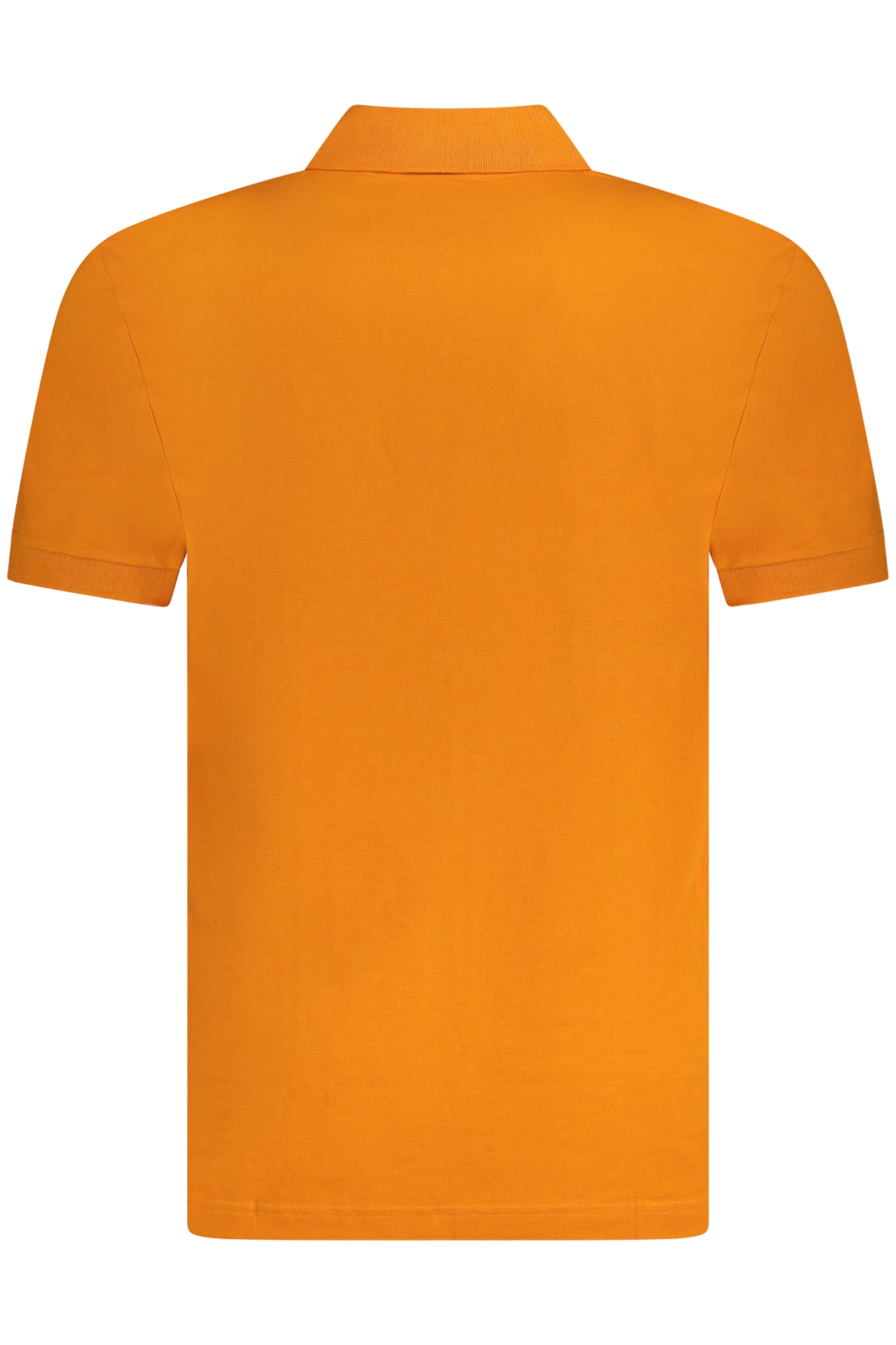 50507803PASSENGER_AR890 – Herren Slim Fit Poloshirt in Orange mit Applikation und Logo – Größe: L, S, M, XL, 2XL, 3XL – Farbe: Arancione