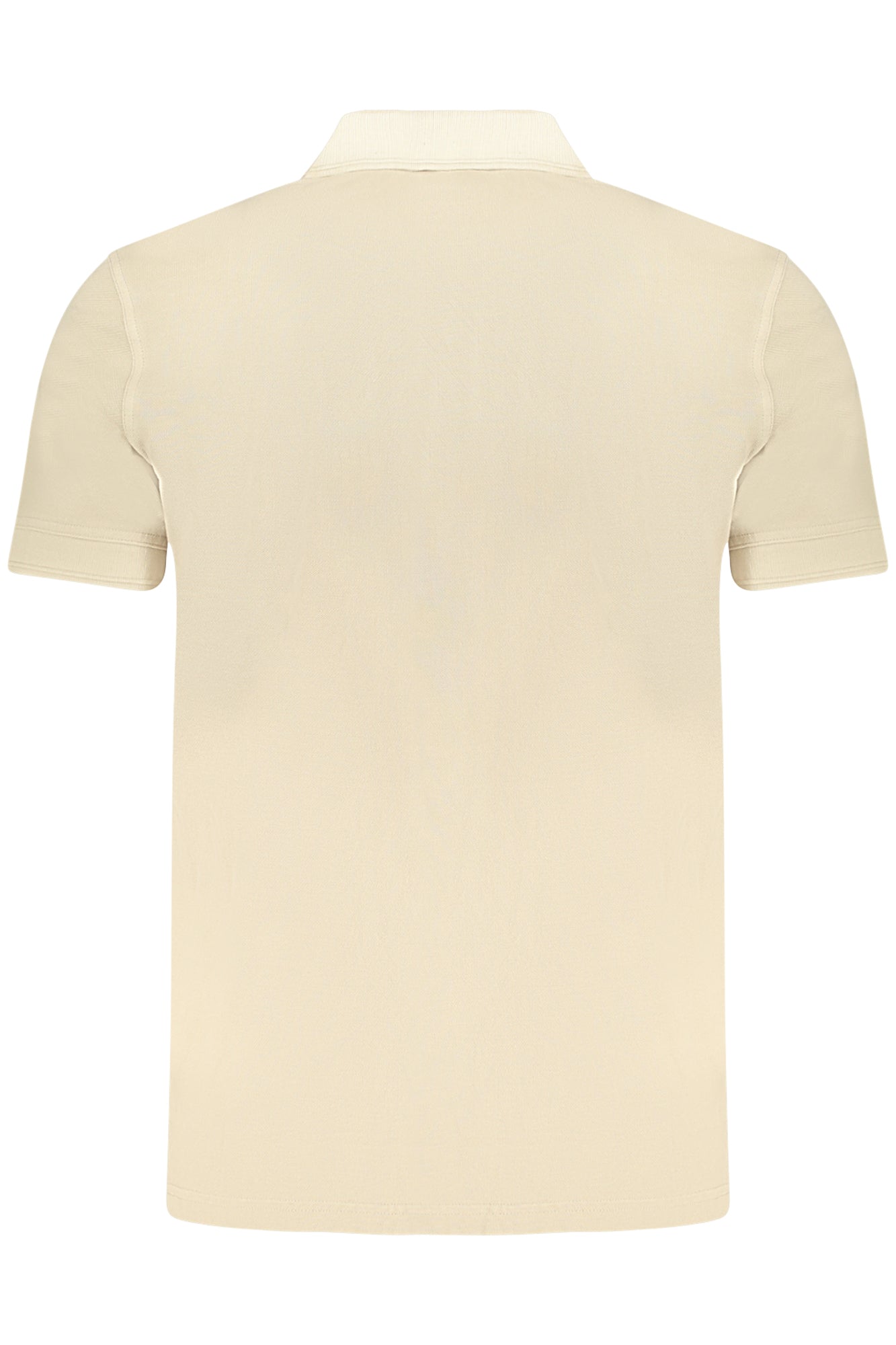 50507813PRIME_BE271 – Elegantes Beige Herren-Poloshirt mit Knopfleiste & Logodruck – Größe: S, 3XL – Farbe: Beige