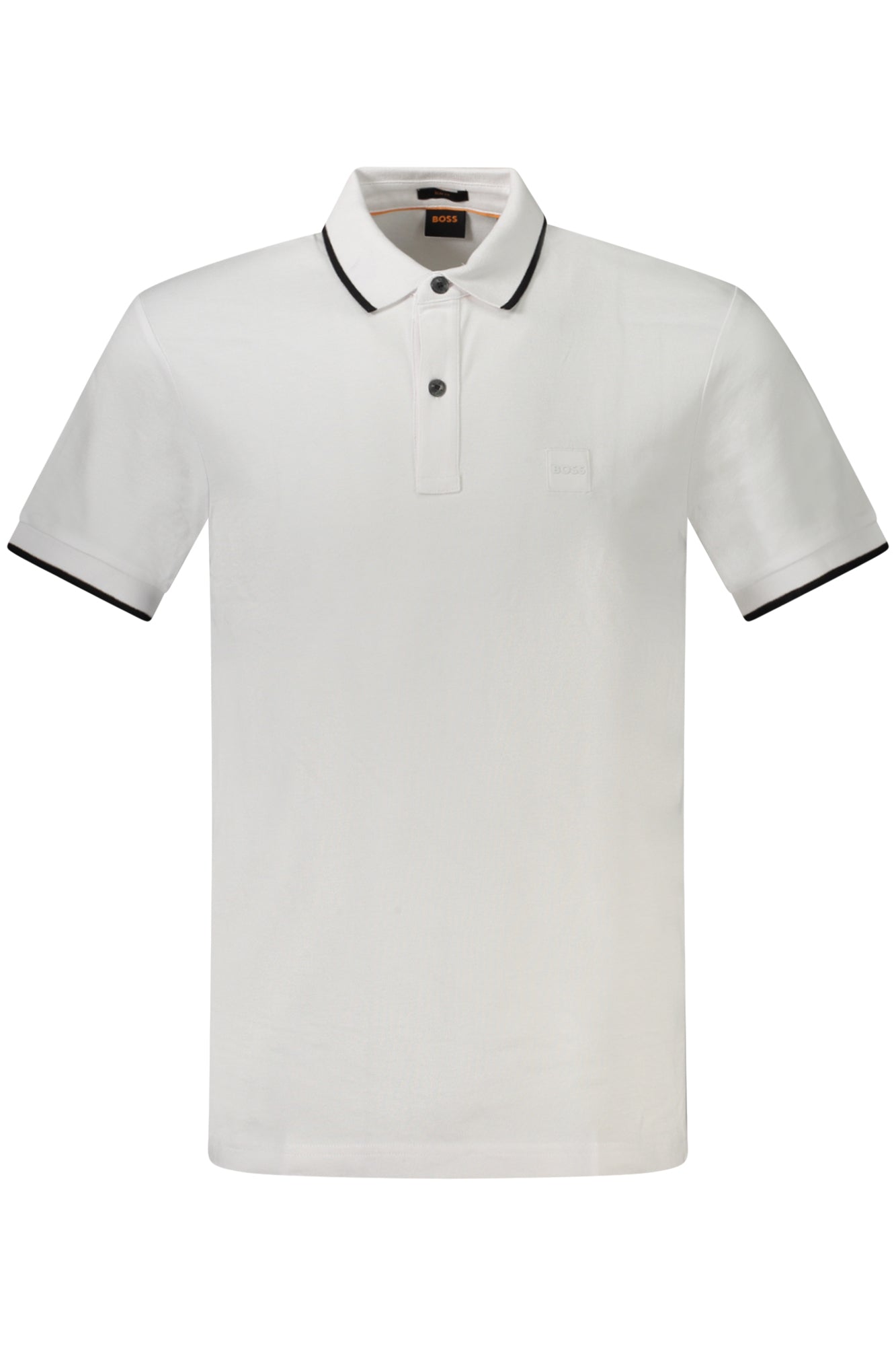 50507699PASSERTIP_BI100 – Elegantes Slim Fit Kurzarm-Poloshirt für Herren in Weiß – Größe: M, L, XL, S, 2XL – Farbe: Bianco