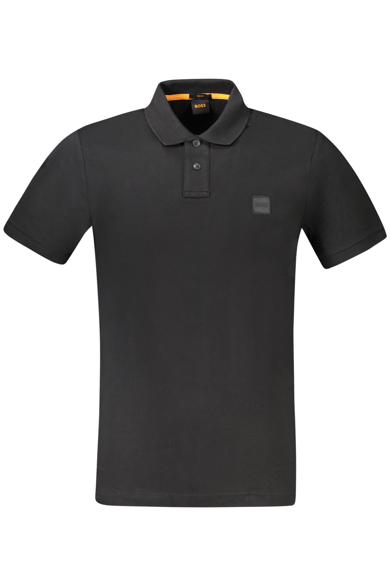 50507803PASSENGER_NE001 – Elegantes Herren Kurzarm-Poloshirt in Schwarz - Slim Fit mit Stickerei – Größe: S, L, XL, 2XL, M – Farbe: Nero
