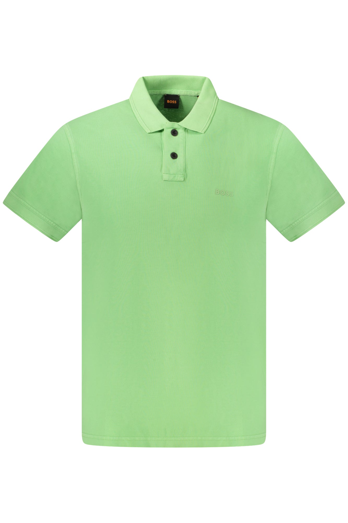 50507813PRIME_VE372 – Stilvolles Herren-Poloshirt in Grün mit Kurzarm und Logodruck – Größe: S, M, L, 2XL – Farbe: Verde