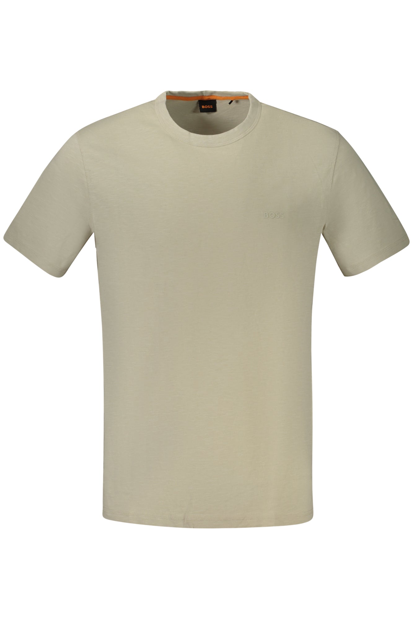 50508243TEGOOD_BE271 – Beiges Herren T-Shirt mit Rundhals und Print - Kurzarm Trend – Größe: S, M, L, XL, 2XL, 3XL – Farbe: Beige