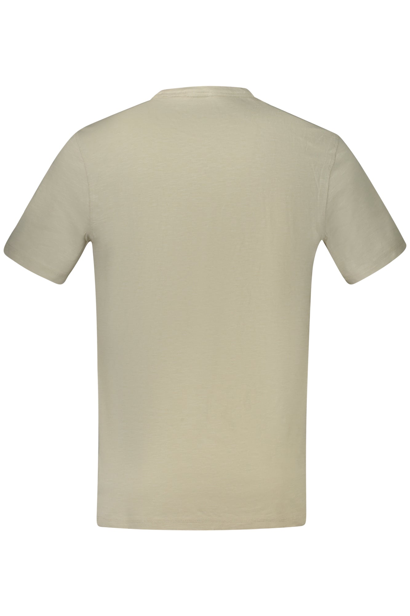 50508243TEGOOD_BE271 – Beiges Herren T-Shirt mit Rundhals und Print - Kurzarm Trend – Größe: S, M, L, XL, 2XL, 3XL – Farbe: Beige
