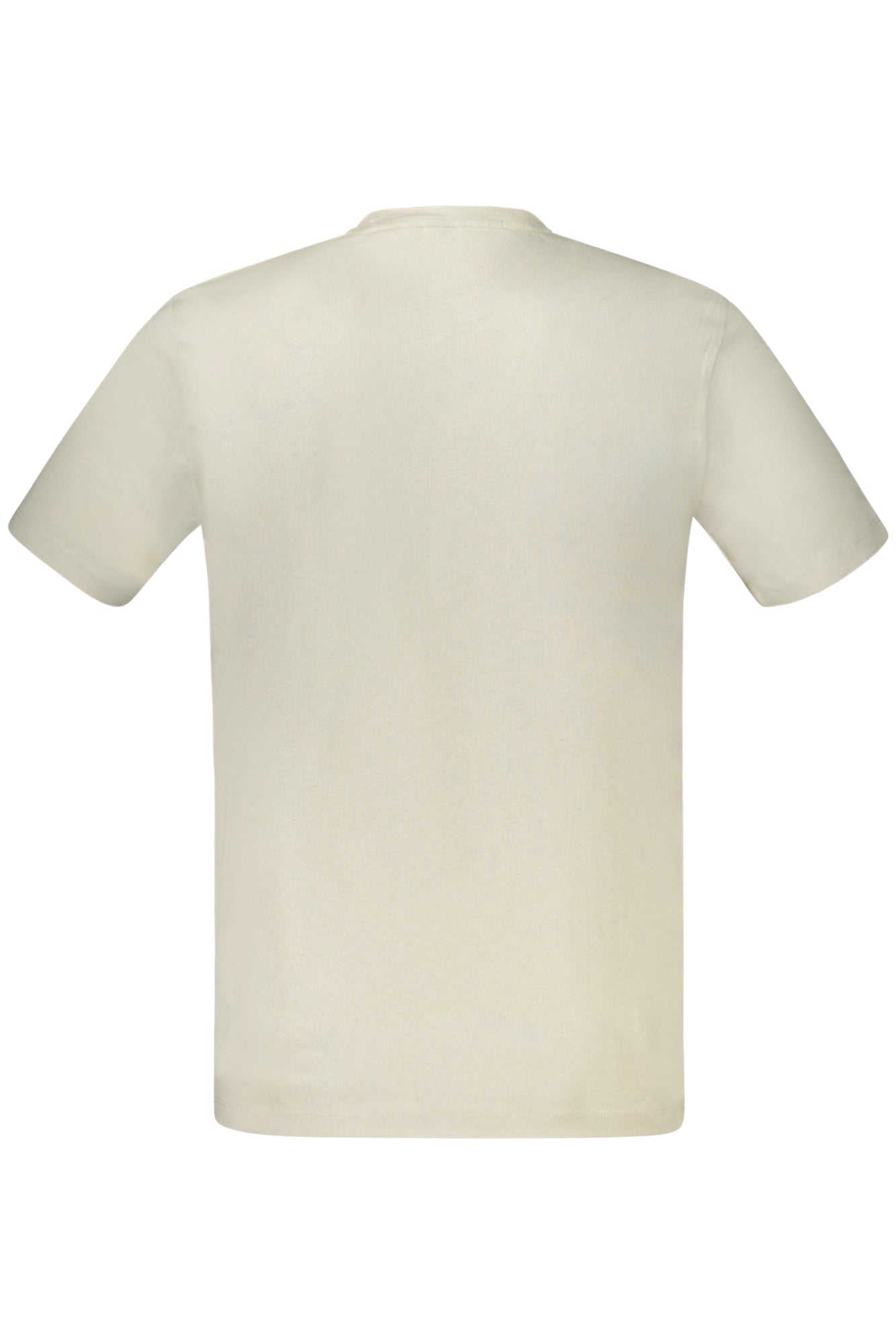 50508584TALES_BE271 – Beiges Herren T-Shirt mit Rundhals und Stickerei-Details – Größe: M – Farbe: Beige