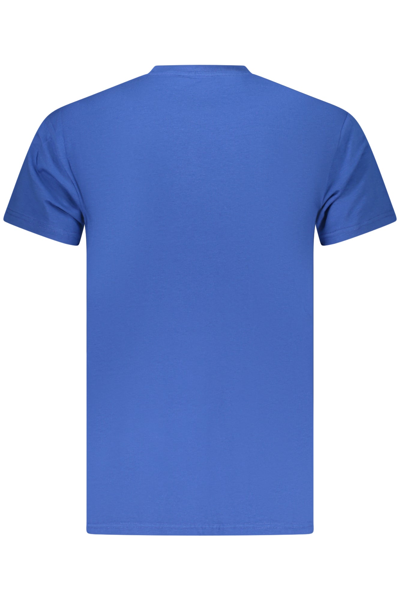 ICE25MTS01_BLBLUE – Herren Kurzarm T-Shirt Blau mit Logo und Vertikalem Druck – Größe: S, M, L, XL, 2XL – Farbe: Blu