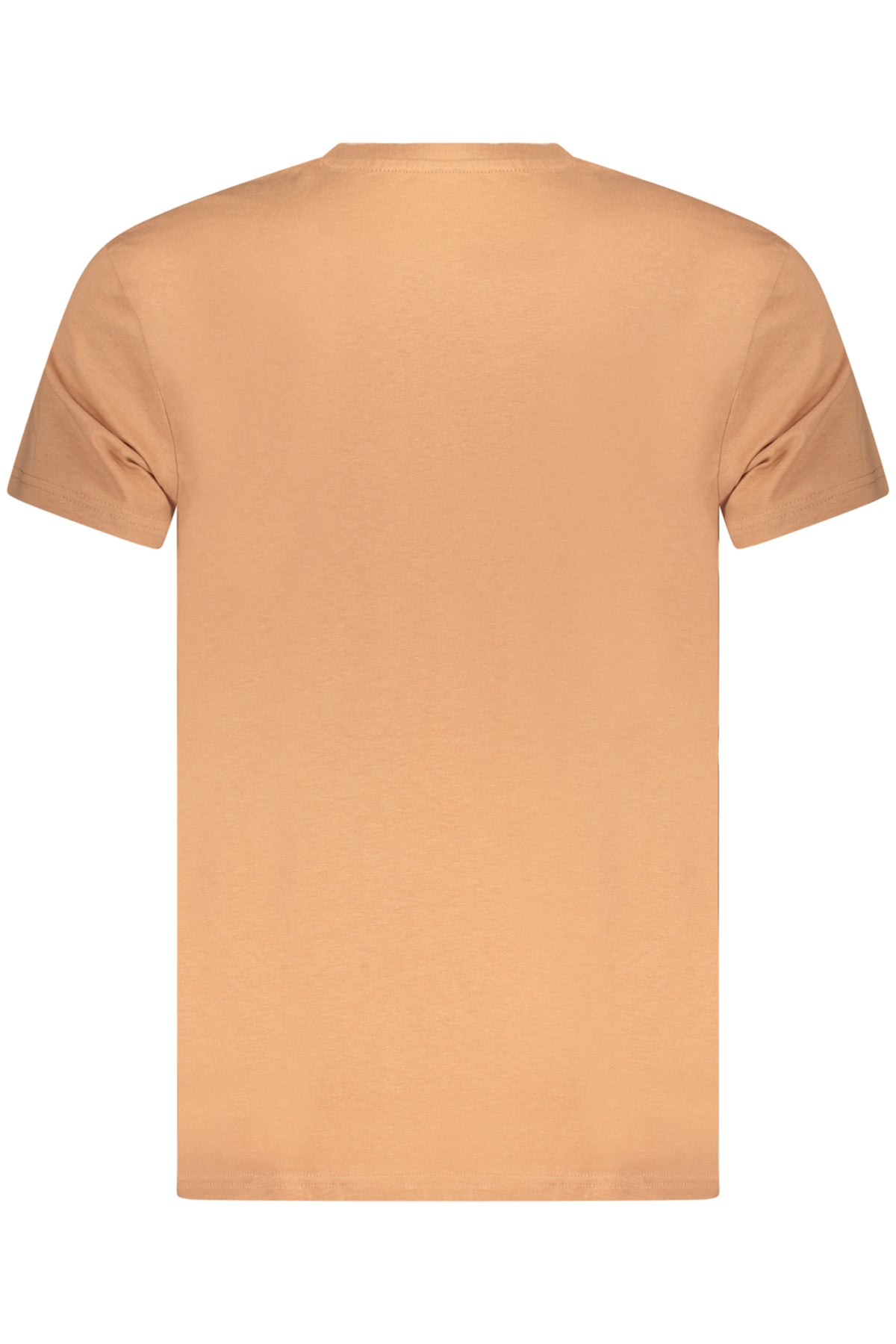 ICE25MTS02_MAINDIAN – Stylisches Herren Kurzarm T-Shirt Braun mit Print und Rundhals – Größe: S, M, L, XL, 2XL – Farbe: Marrone