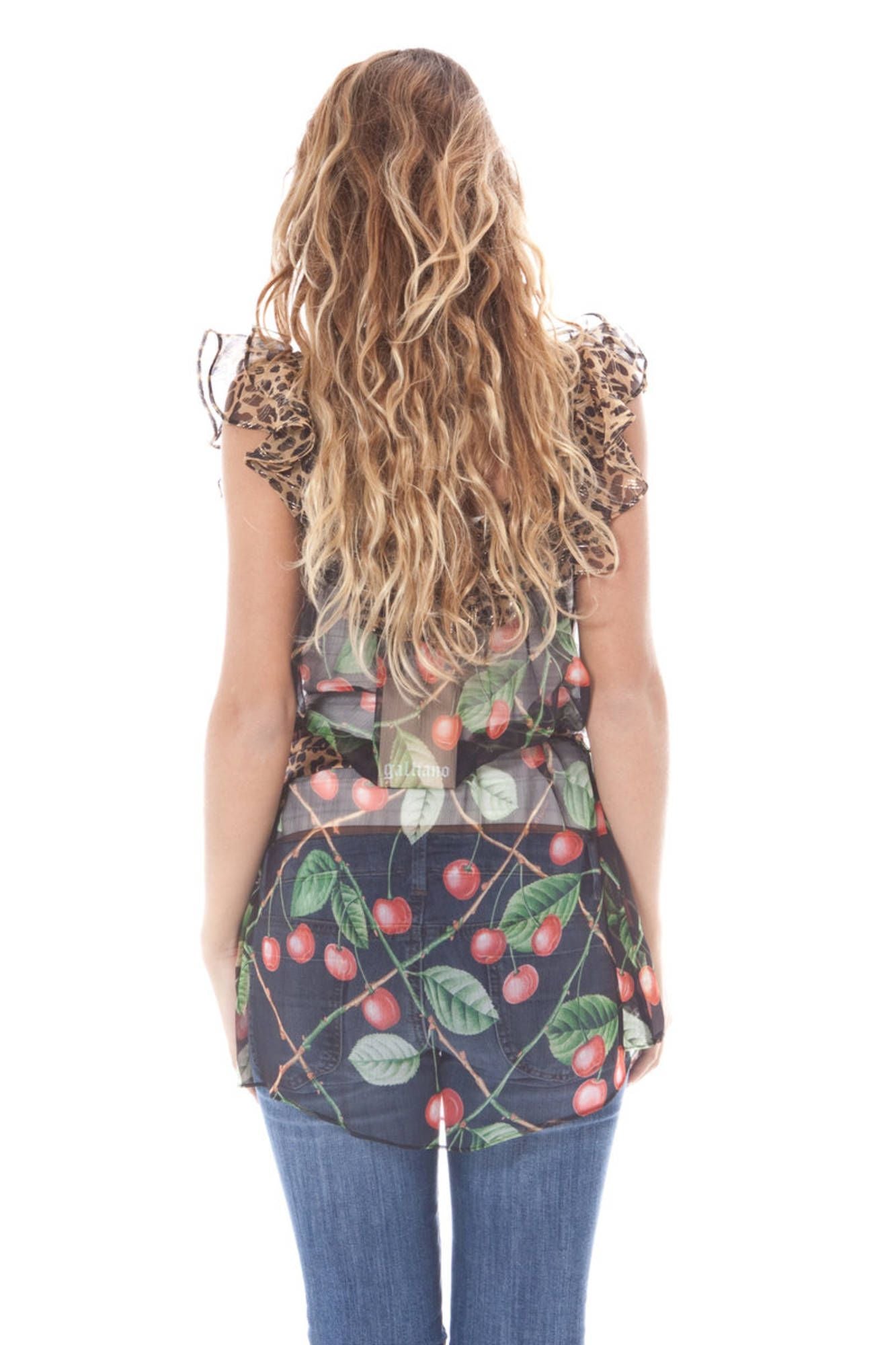 34-VR7627-67740_NERO_S900 – Elegantes Damen Kurzarmshirt in Schwarz mit U-Boot-Ausschnitt & Logo – Größe: 40, 42 – Farbe: Nero