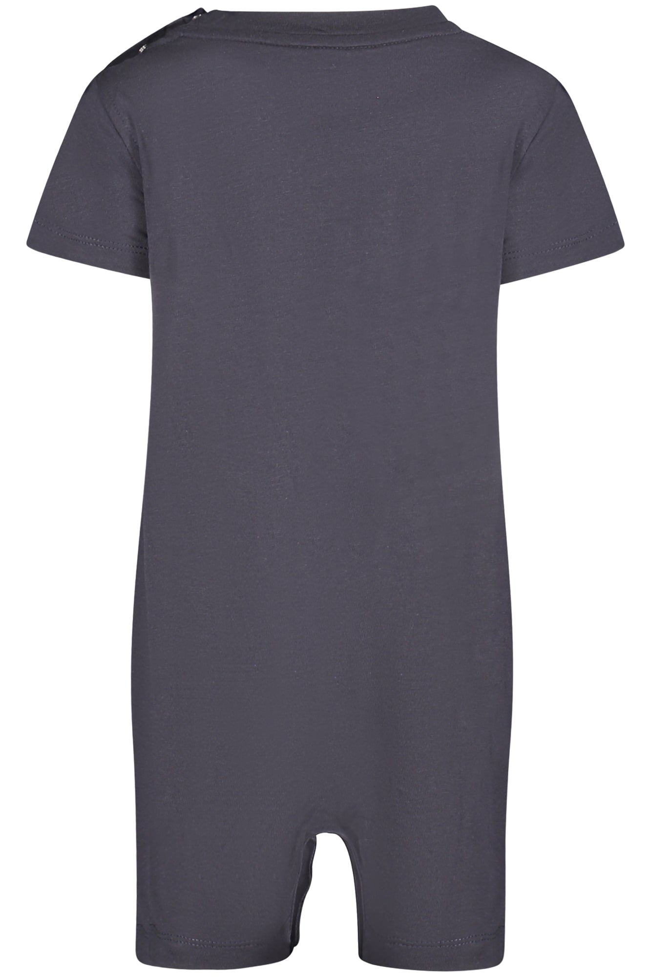 K4114SWEDOTTIELLE_BLK89 – Kurzarm-Body für Kinder, blau – Moderner Look mit Applikationen – Größe: 0-3M, 3-6M, 12M – Farbe: Blu