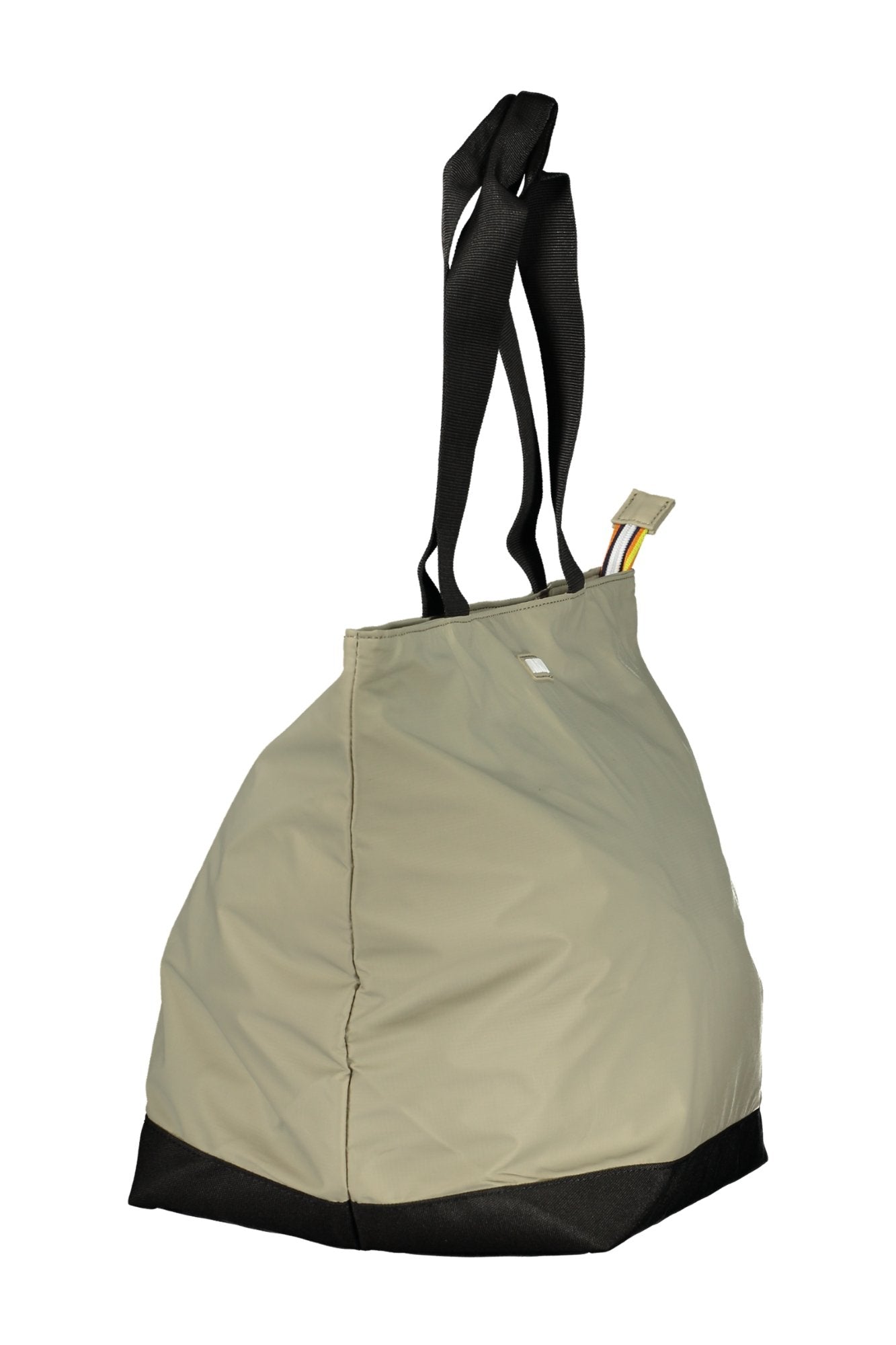 K7127MWCLERE_GR633 – Stylische graue Schultertasche für Damen mit Kontrastdetails – Größe: UNI – Farbe: Grigio