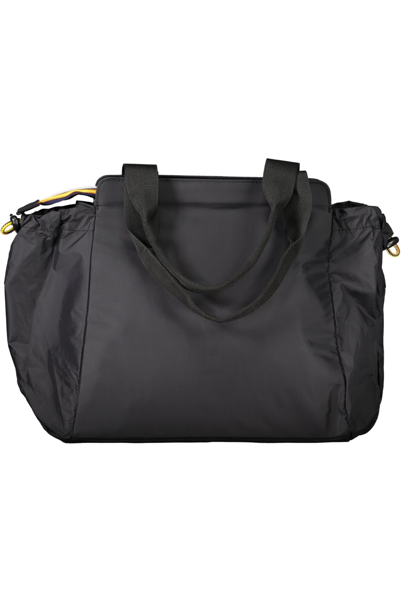 K8125ZWAISY_NEUSY – Stylische Damen Handtasche in Schwarz mit Kontrastdetails und Reißverschluss – Größe: UNI – Farbe: Nero