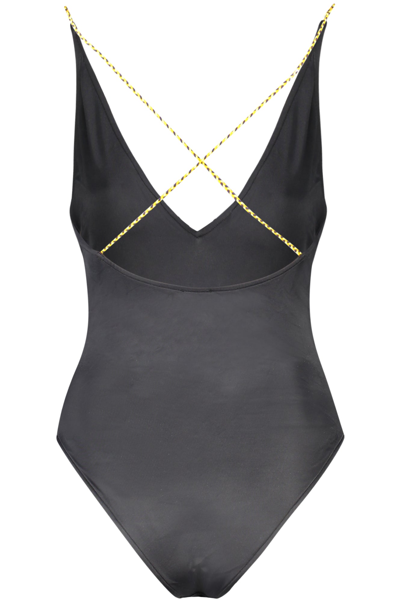 K51234WCROSEL_NEUSY – Eleganter Einteiler: Schwarzer Damen-Badeanzug mit Kontrastdetails – Größe: M, S, L, XL – Farbe: Nero