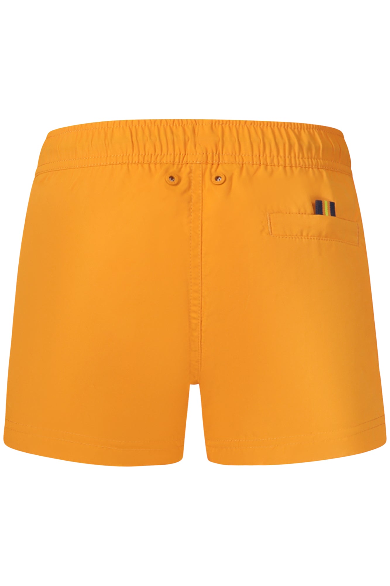 K6124LWPHAZEL_ARM30 – Badeboxer Kinder Orange: Bequeme Passform mit Taschen und Logo – Größe: 8A, 4A, 10A, 12A, 16A, 3A, 14A, 6A – Farbe: Arancione