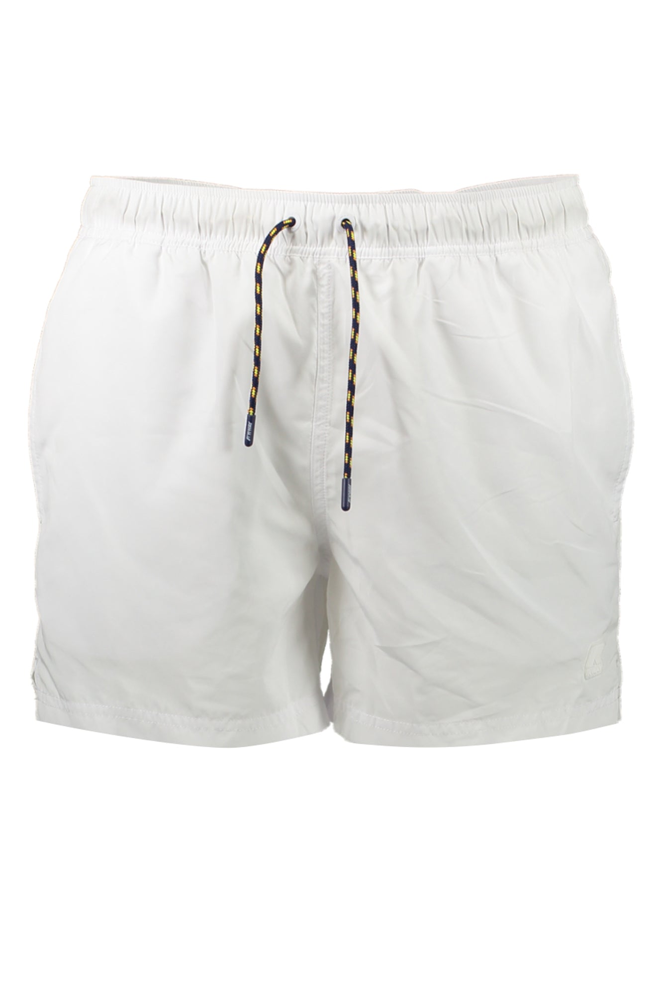 K5125BWHAZEL_BI001 – Weiße Herren Badeshorts mit Kontrastdetails und bequemen Innenslip – Größe: XL – Farbe: Bianco