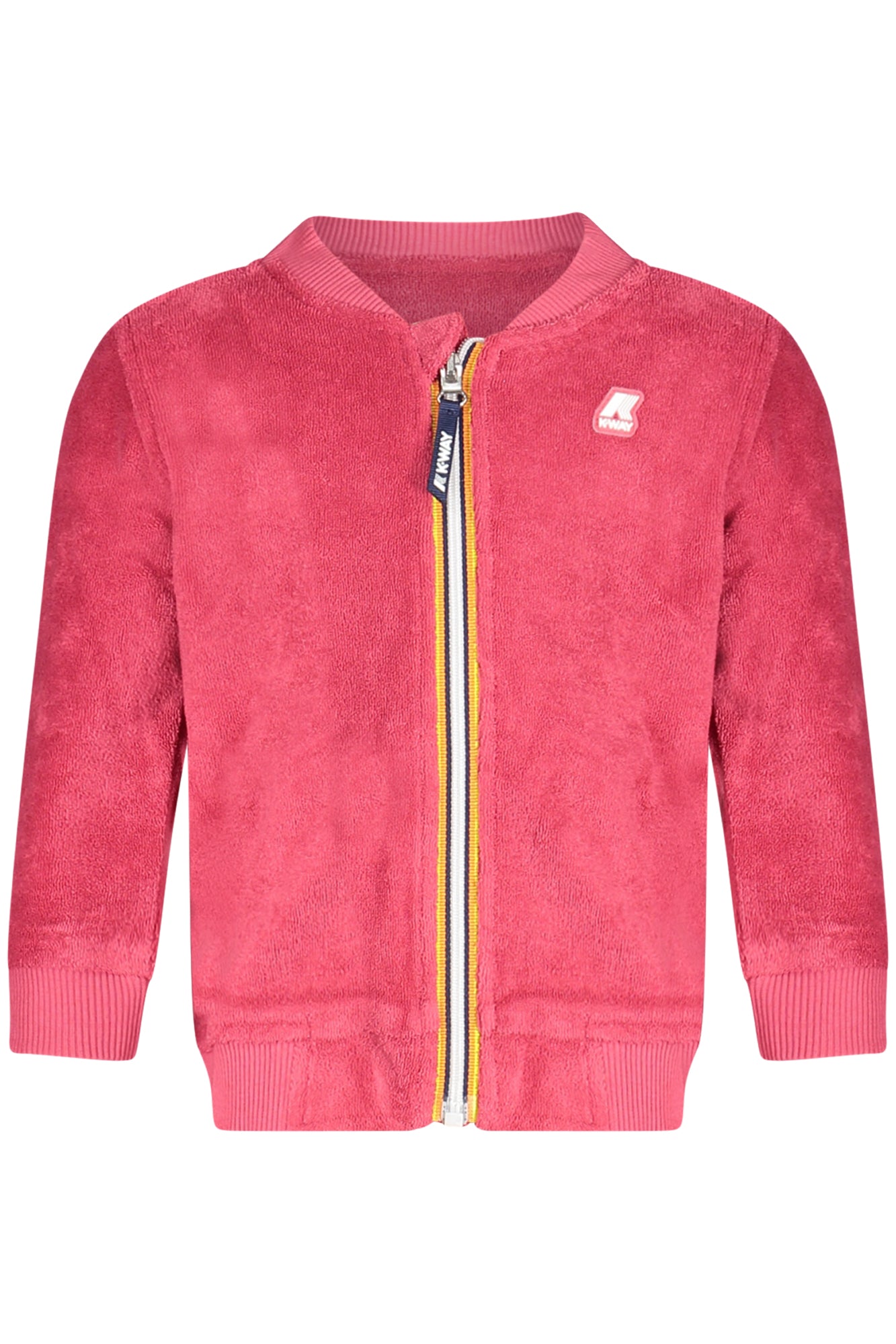 K8128UWEAMAURICE_RSXBW – Rosa Mädchen Sweatshirt mit Reißverschluss - Langarm, Frottee & Details – Größe: 3-6M, 24M, 18M, 12M – Farbe: Rosa
