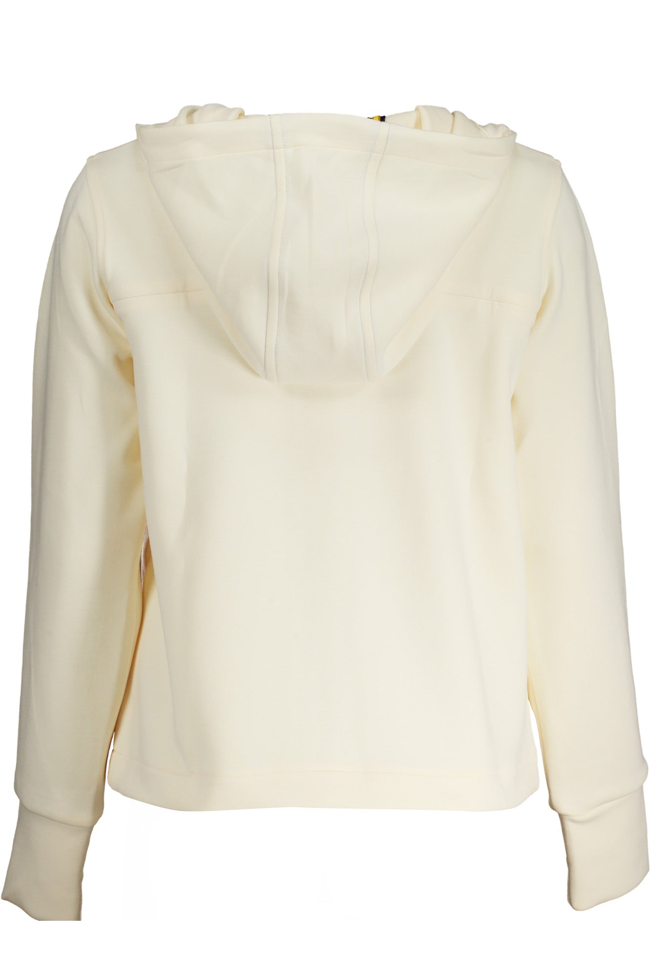 K6114ZWELISE_BE361 – Damen Sweatshirt Beige: Kapuzenpulli mit Reißverschluss & Taschen – Größe: S, L, XL – Farbe: Beige