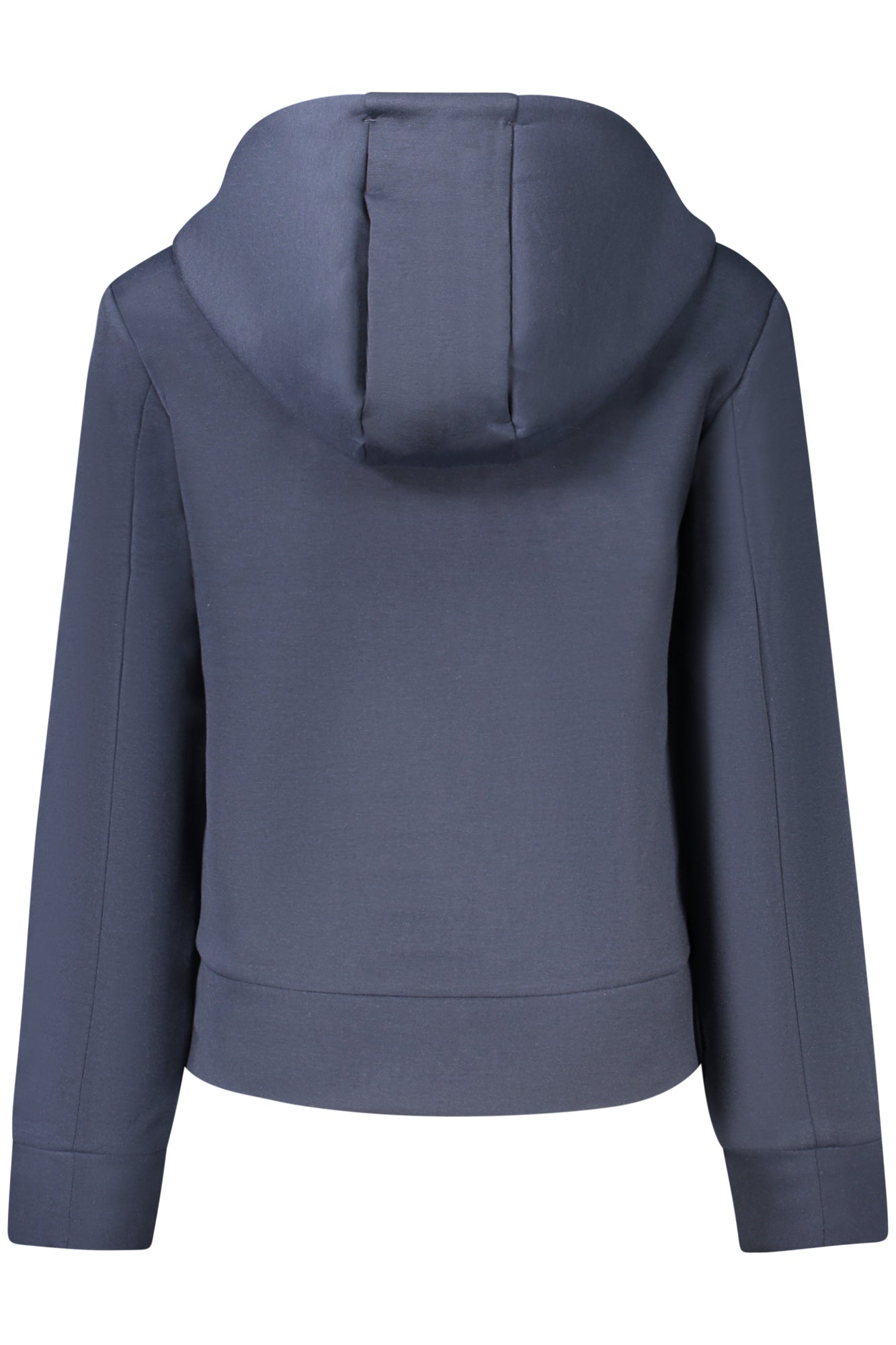 K2132CWDIVINELIGHTSPACER_BLK89 – Damen Sweatshirt Blau: Langarm Kapuzenpullover mit Reißverschluss – Größe: XS, M, L, S – Farbe: Blu