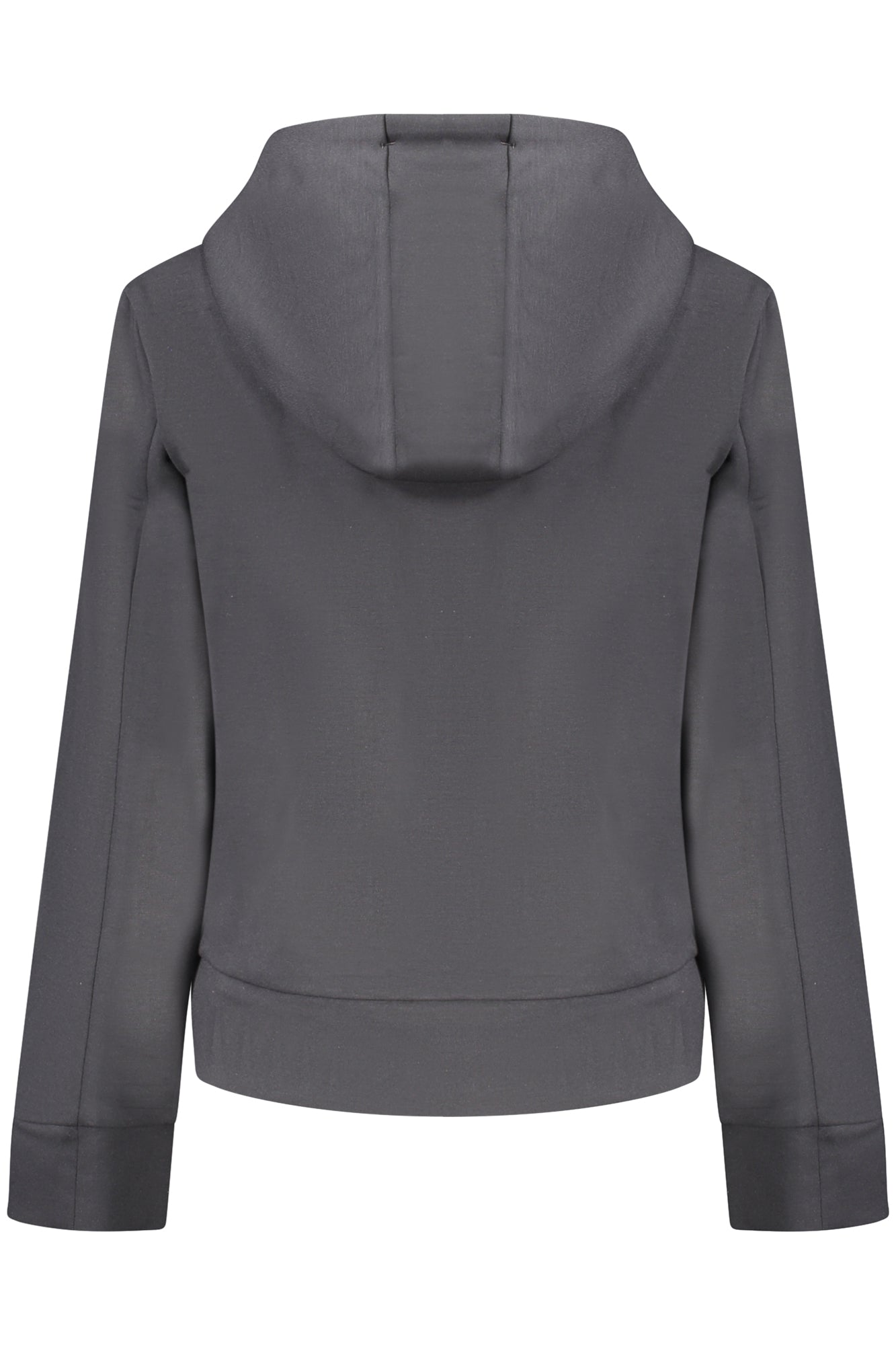 K2132CWDIVINELIGHTSPACER_NEUSY – Damen Langarm-Hoodie Schwarz mit Reißverschluss und Kapuze – Größe: XS, S, M – Farbe: Nero