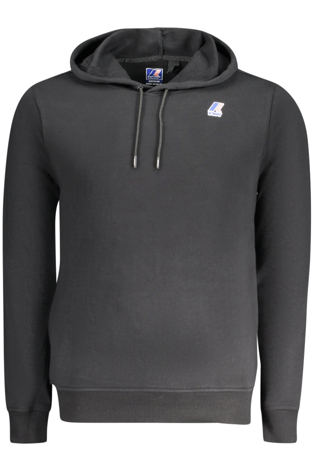 K41224WLEVRAIARNETTEPOLY_NEUSY – Herren Kapuzenpullover Schwarz - Langarm, Angeraut, Mit Taschen – Größe: S, M, L, XL, 2XL – Farbe: Nero