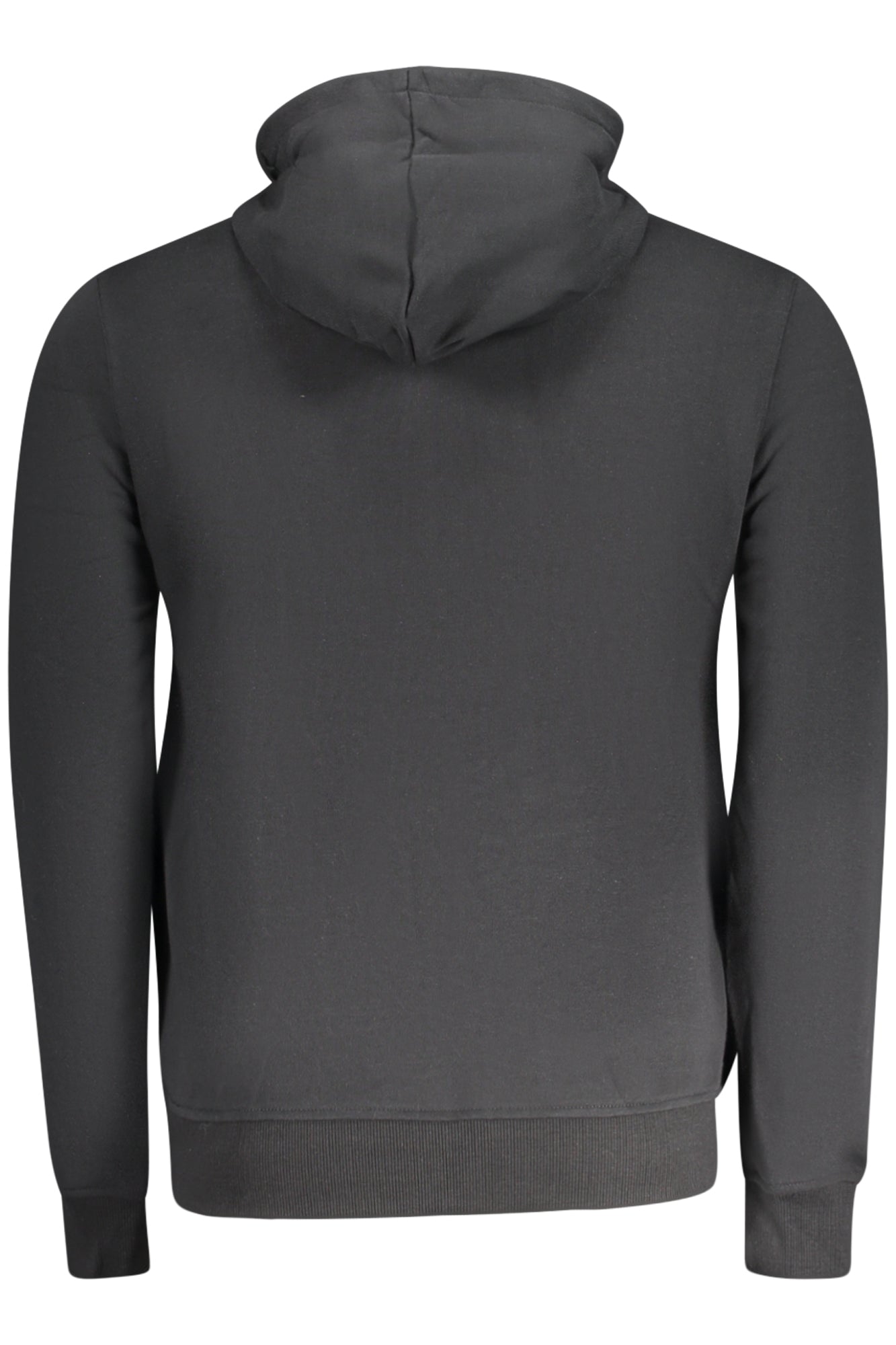 K41224WLEVRAIARNETTEPOLY_NEUSY – Herren Kapuzenpullover Schwarz - Langarm, Angeraut, Mit Taschen – Größe: S, M, L, XL, 2XL – Farbe: Nero