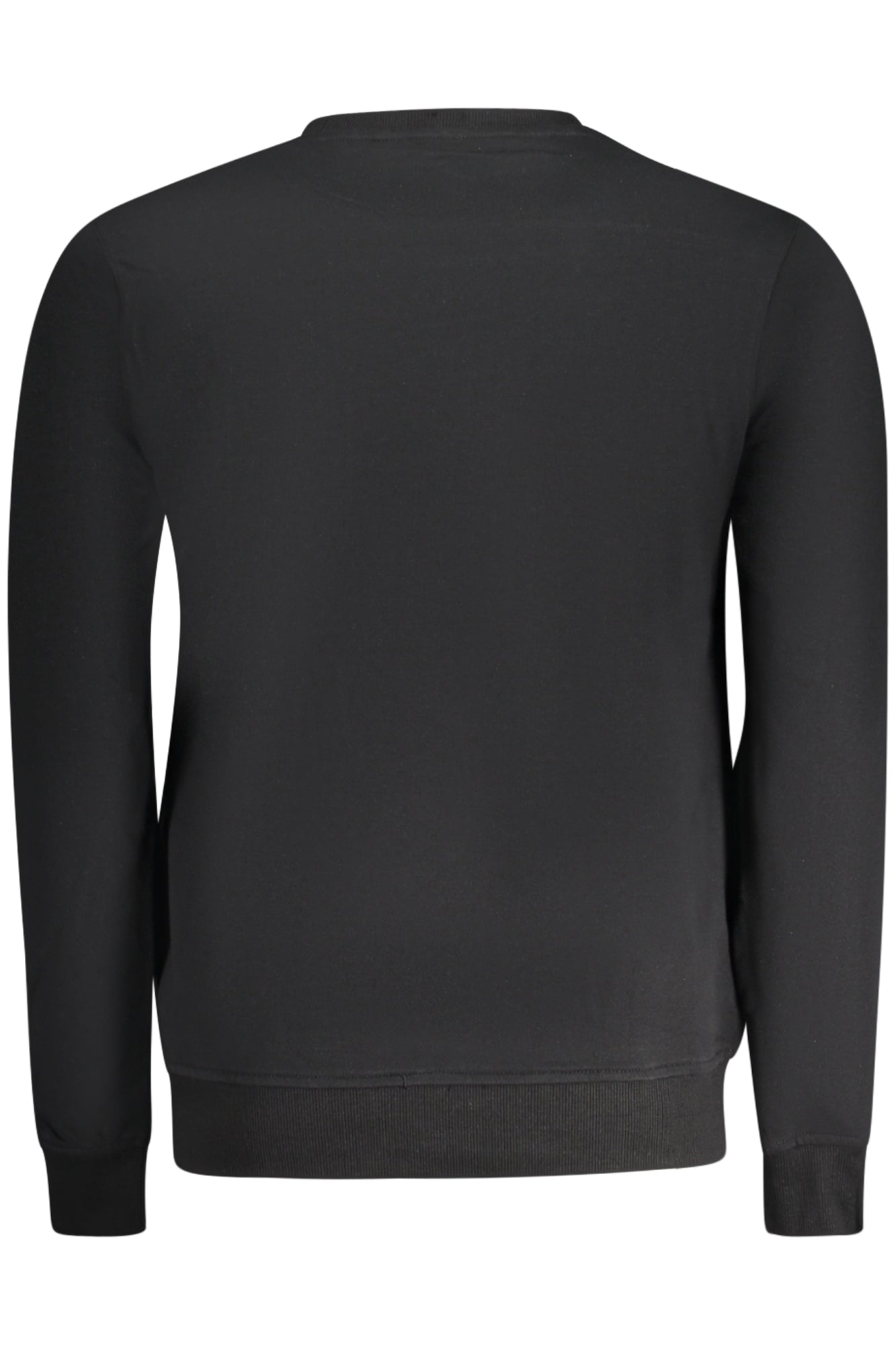 K8122PWLEVRAIAUGUSTEPOLY_NEUSY – Schwarzes Herren Sweatshirt ohne Reißverschluss - Rundhals, Bedruckt – Größe: S, M, L, XL, 2XL – Farbe: Nero