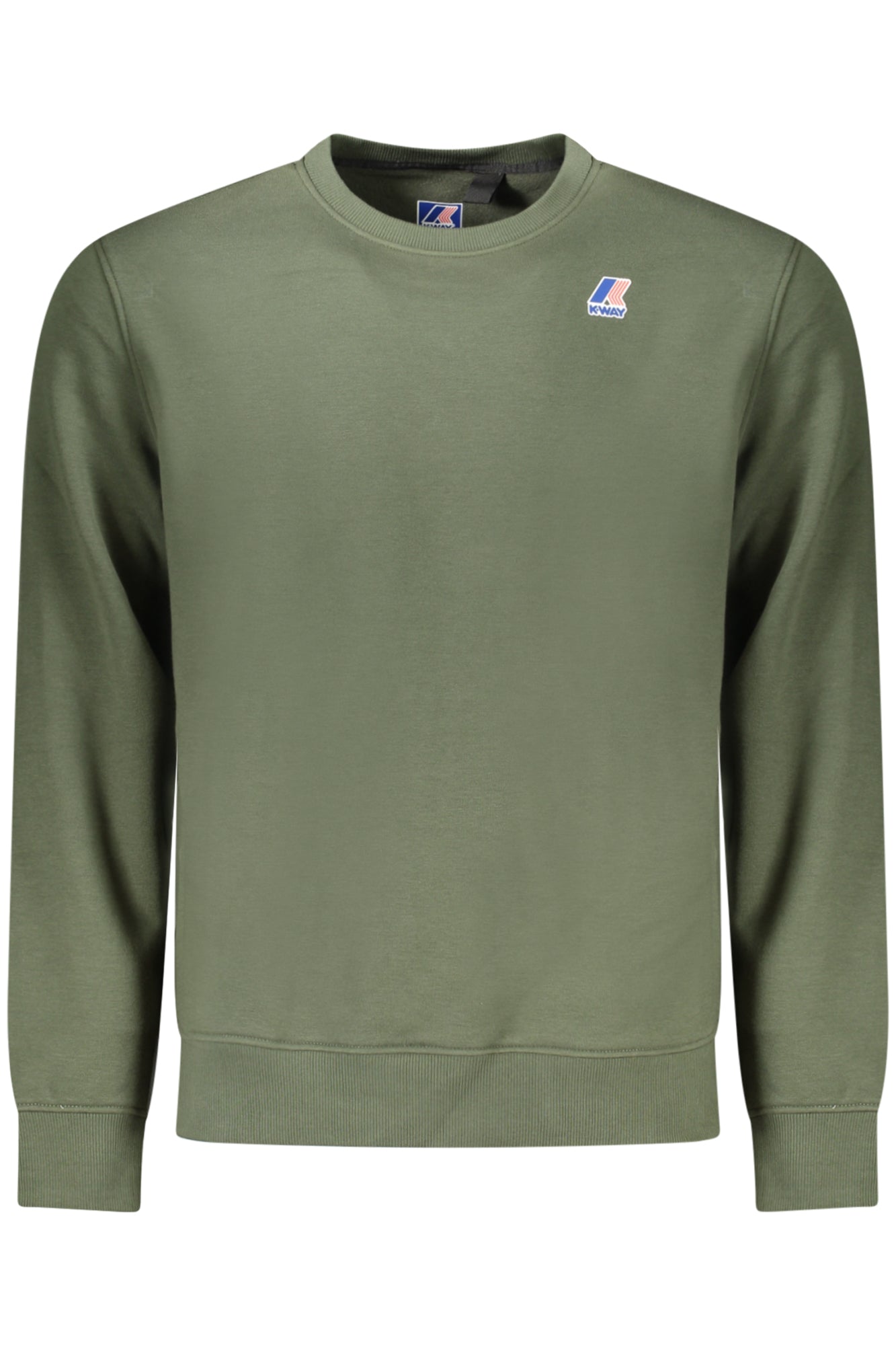 K3123NWLEVRAIVILAINE_VEWMR – Grünes Herren-Sweatshirt: Komfortables Langarm-Design ohne Reißverschluss – Größe: M, L, XL – Farbe: Verde