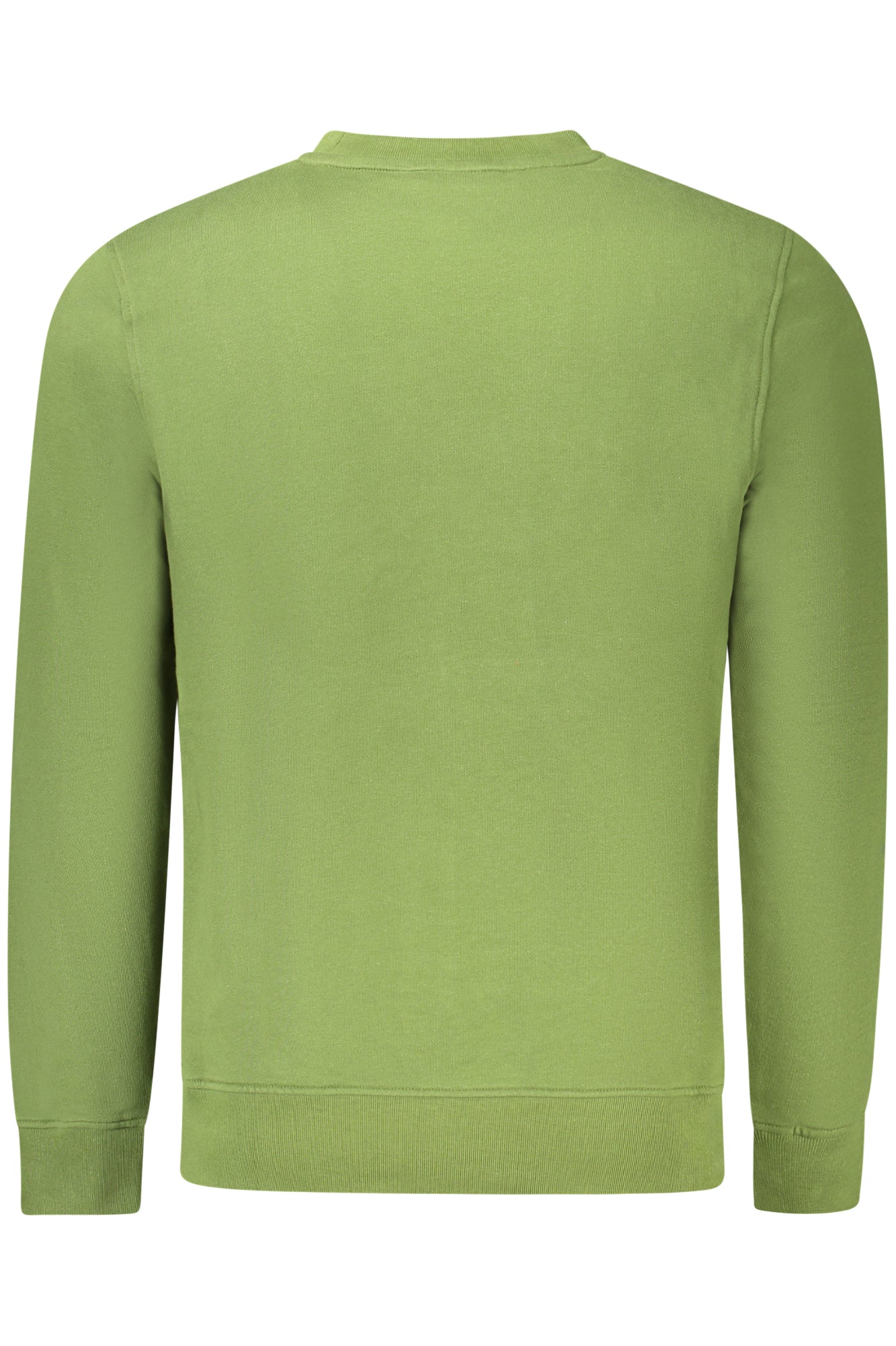 K4123DWBAPTISTE_VEH11 – Grünes Langarm-Sweatshirt ohne Reißverschluss für Herren – Größe: S, L, XL, 2XL, M – Farbe: Verde