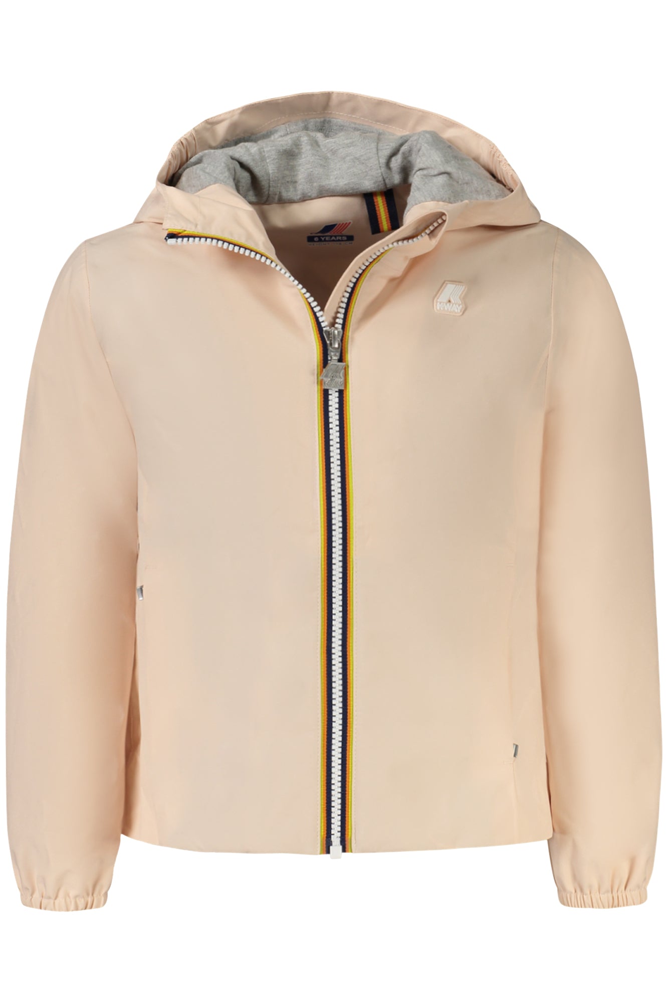 K81256WMARGUERITE_RSW28 – Rosa Mädchen-Sportjacke mit Kapuze aus Stretch-Poly-Jersey – Größe: 14A, 4A, 12A, 10A, 8A, 6A – Farbe: Rosa