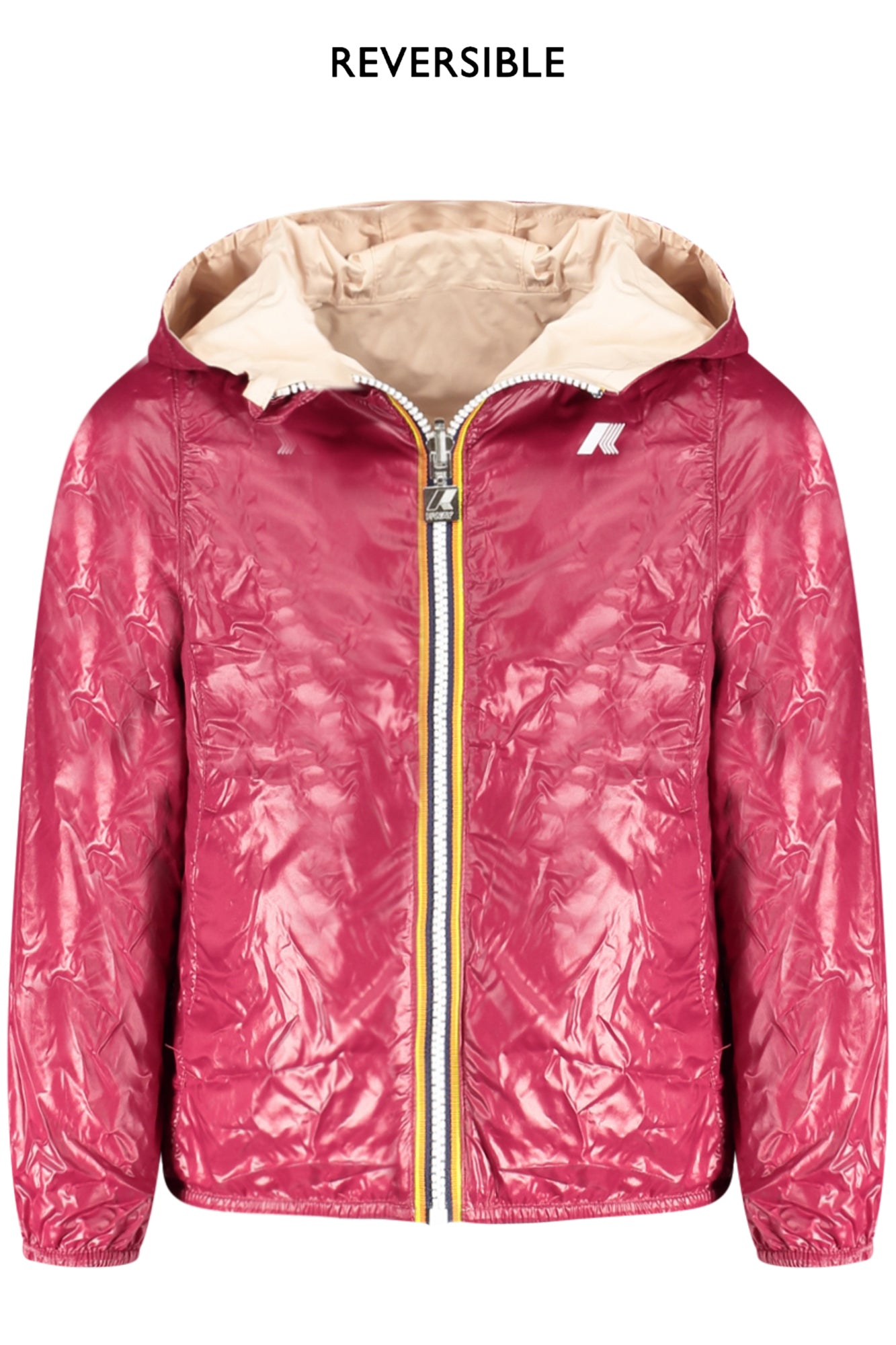 K61313WPLYLI_RSAN1 – Wendbare Mädchenjacke Rosa, wasserdicht und umweltfreundlich – Größe: 10A, 4A, 8A, 12A, 16A, 14A, 6A – Farbe: Rosa