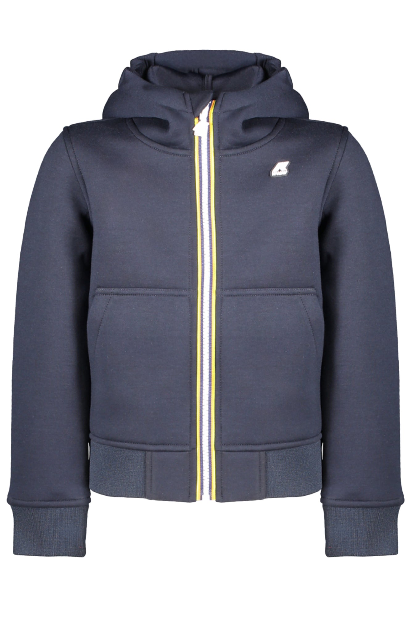 K1131HWPBERENGERSPACER_BLK89 – Stylische Sportjacke für Kinder in Blau mit Kapuze und Reißverschluss – Größe: 4A – Farbe: Blu