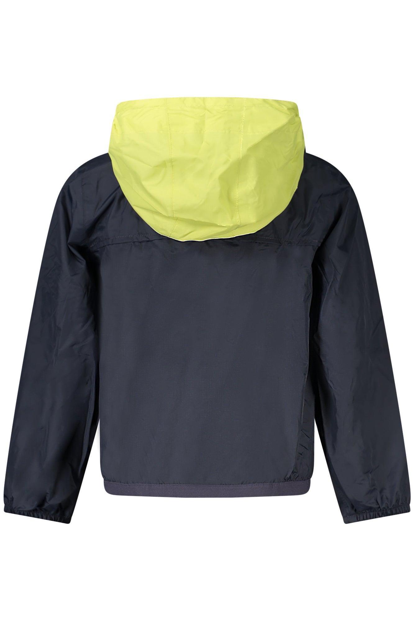 K81253WPLEVRAI3CLAUDE_BLA06 – Wasserdichte blaue Kinder-Sportjacke mit Kapuze & Reißverschluss – Größe: 14A, 16A, 6A – Farbe: Blu