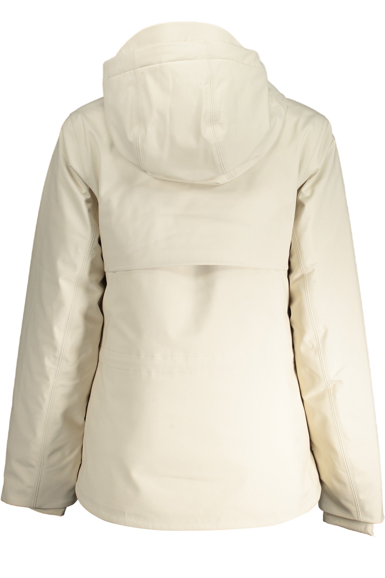 K71271WDOREL_BEAK5 – Beige Damen-Sportjacke mit Kapuze – gefüttert und stylisch – Größe: S – Farbe: Beige