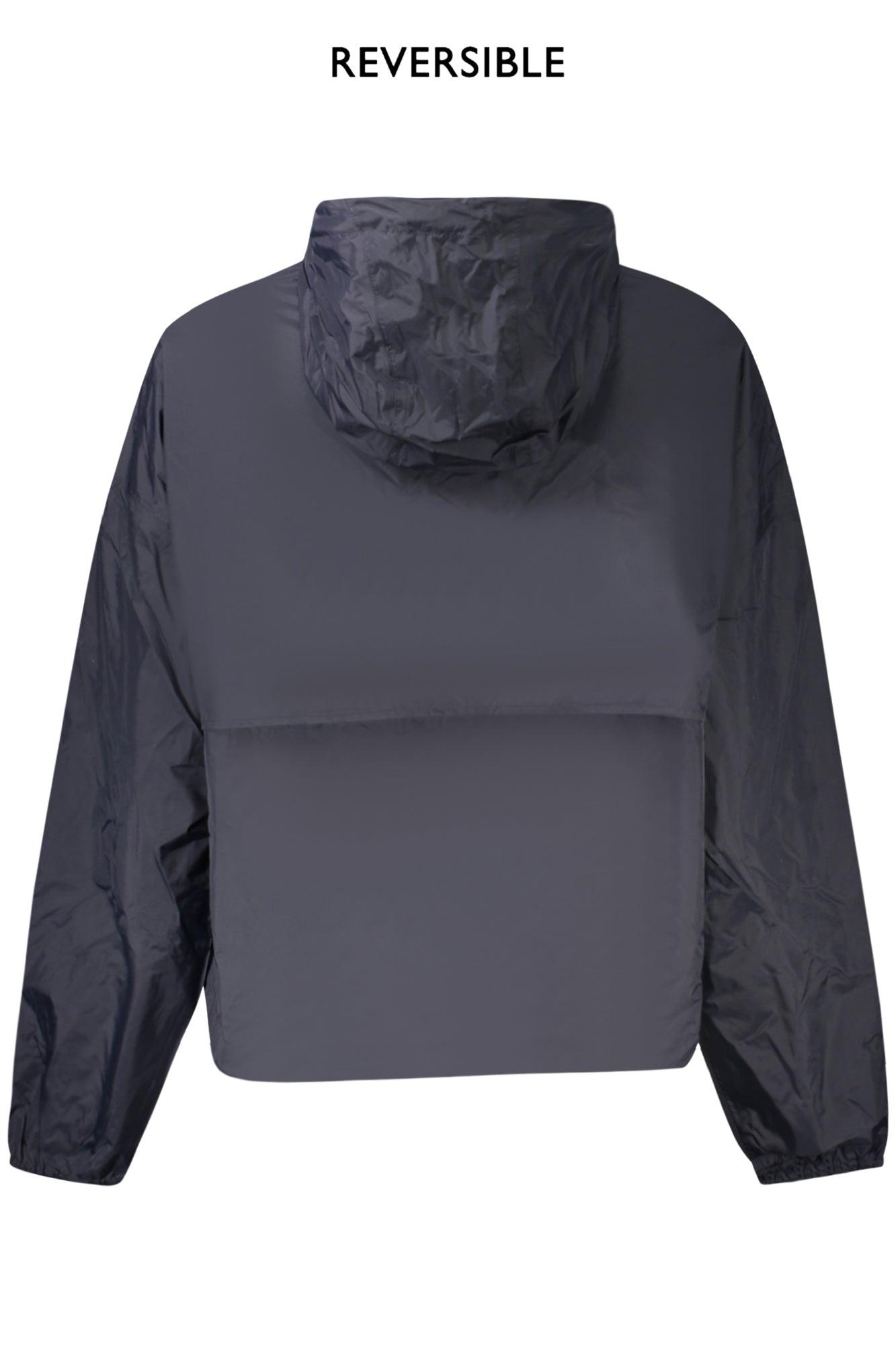 K81333WLAURETTEECOPLUS_BLAPL – Damen Sportjacke: Wasserdicht, Wende-Design Blau/Grau, Mit Kapuze – Größe: L, XL, M, S – Farbe: Blu